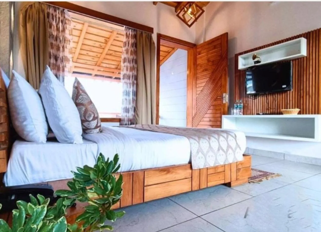 Bedroom in KK Jungle View Resort