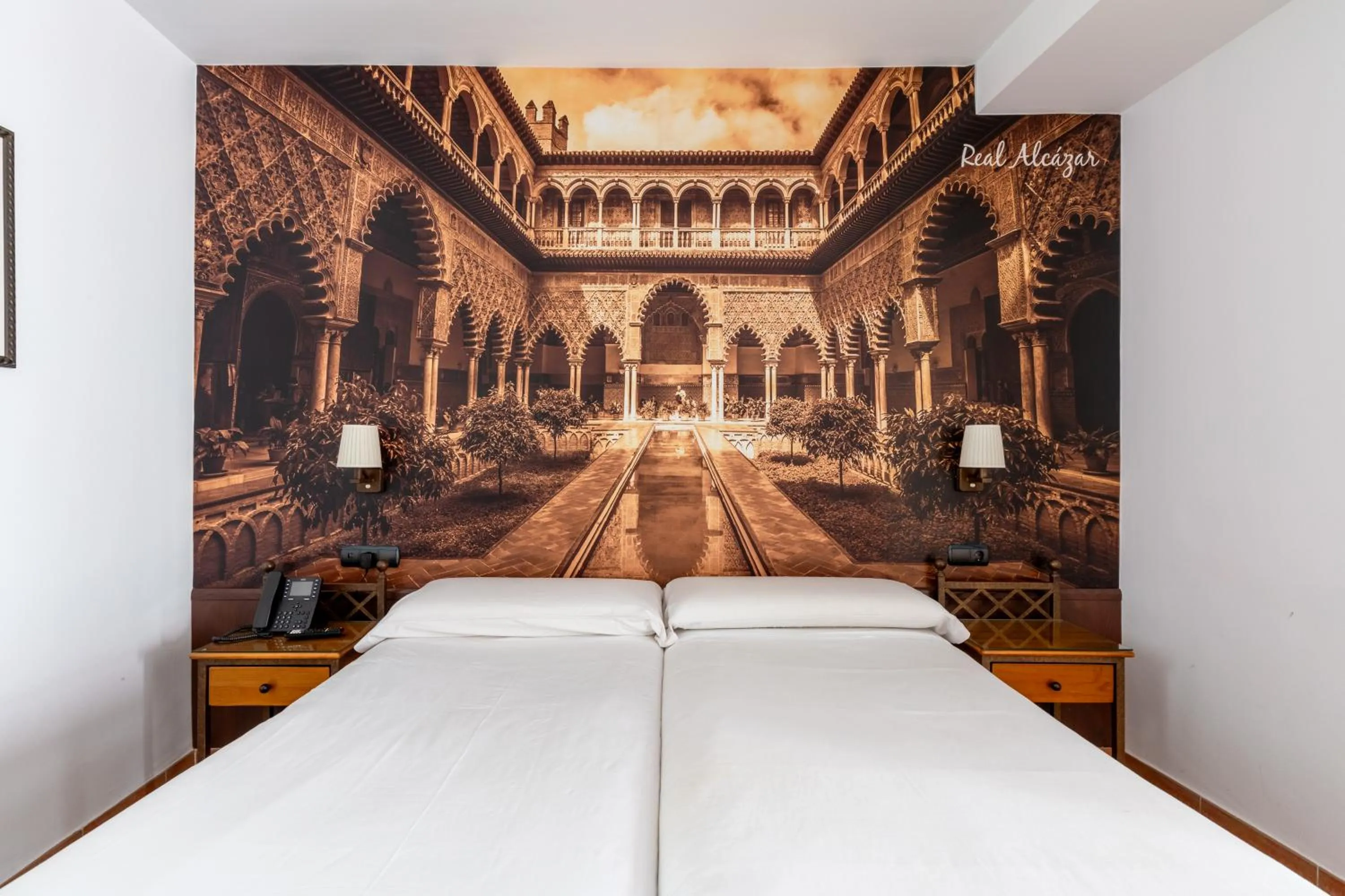 Bed in HOTEL HACIENDA SANTA BARBARA