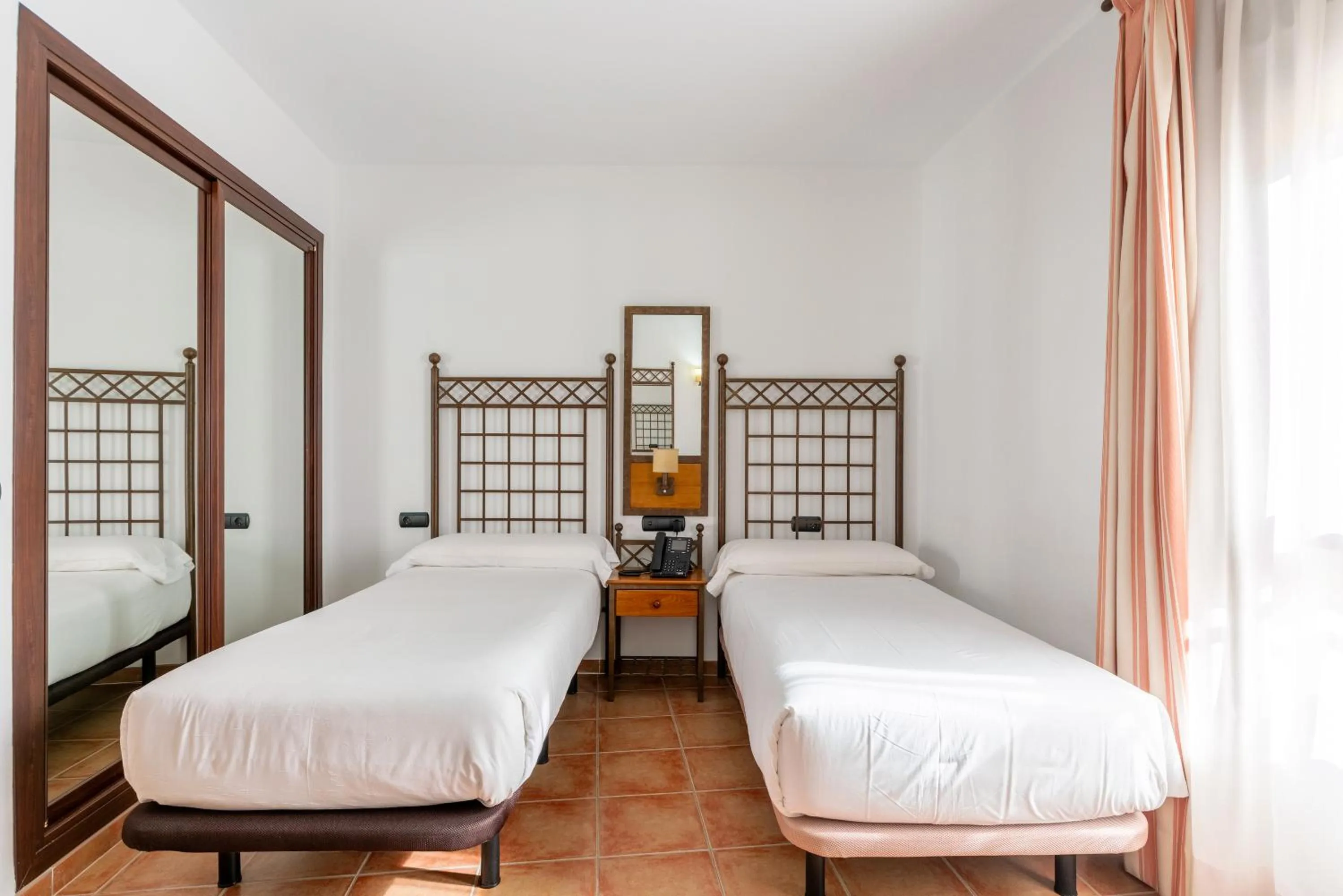 Bed in HOTEL HACIENDA SANTA BARBARA