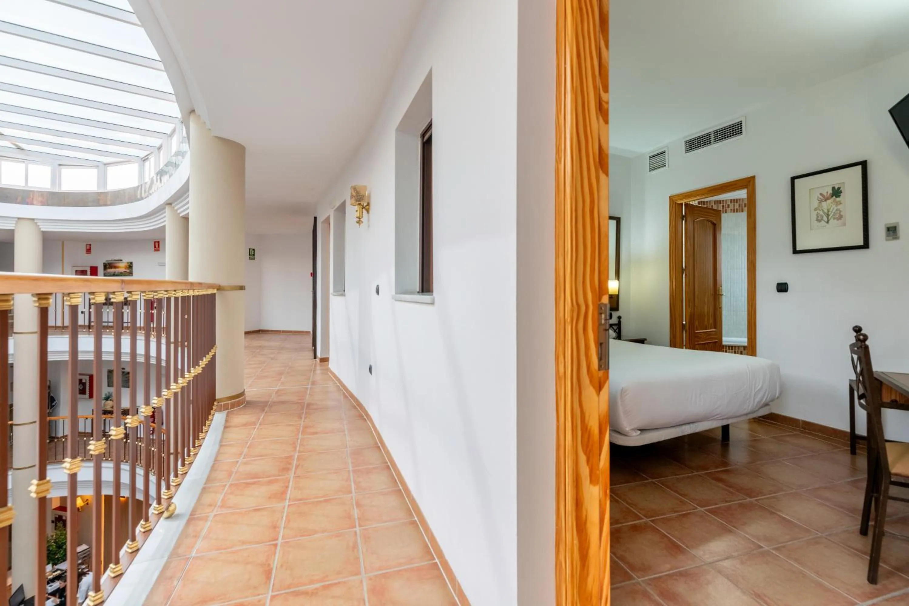 Photo of the whole room, Bed in HOTEL HACIENDA SANTA BARBARA