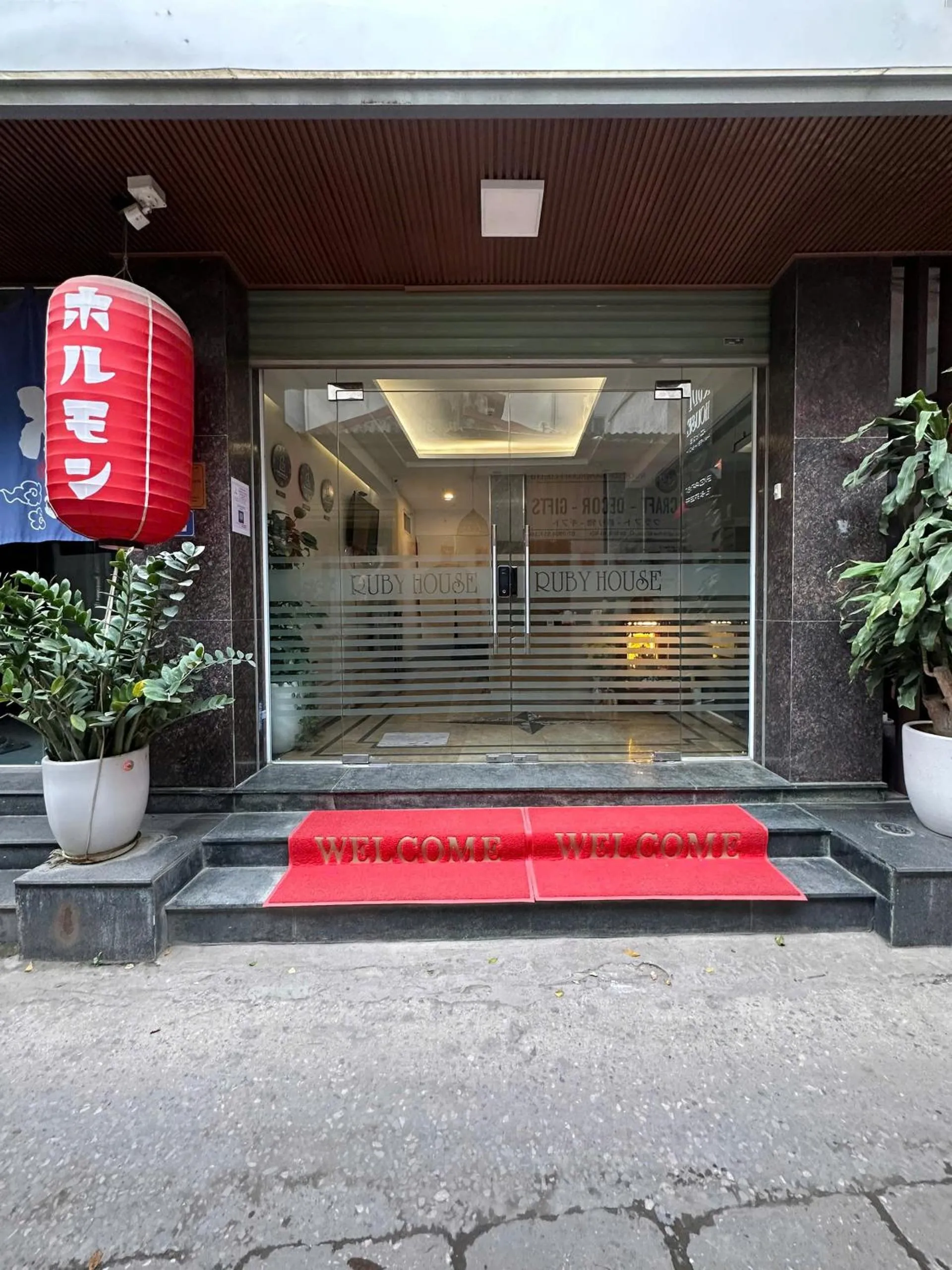 Facade/entrance in Ruby Serviced Apartment Phan Ke Binh