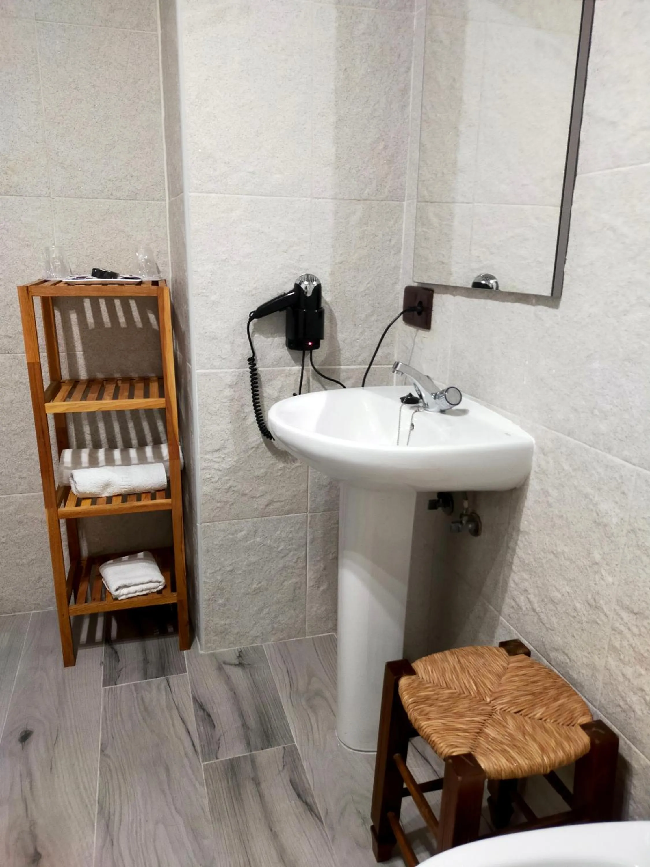 Bathroom in Hotel El Mirador