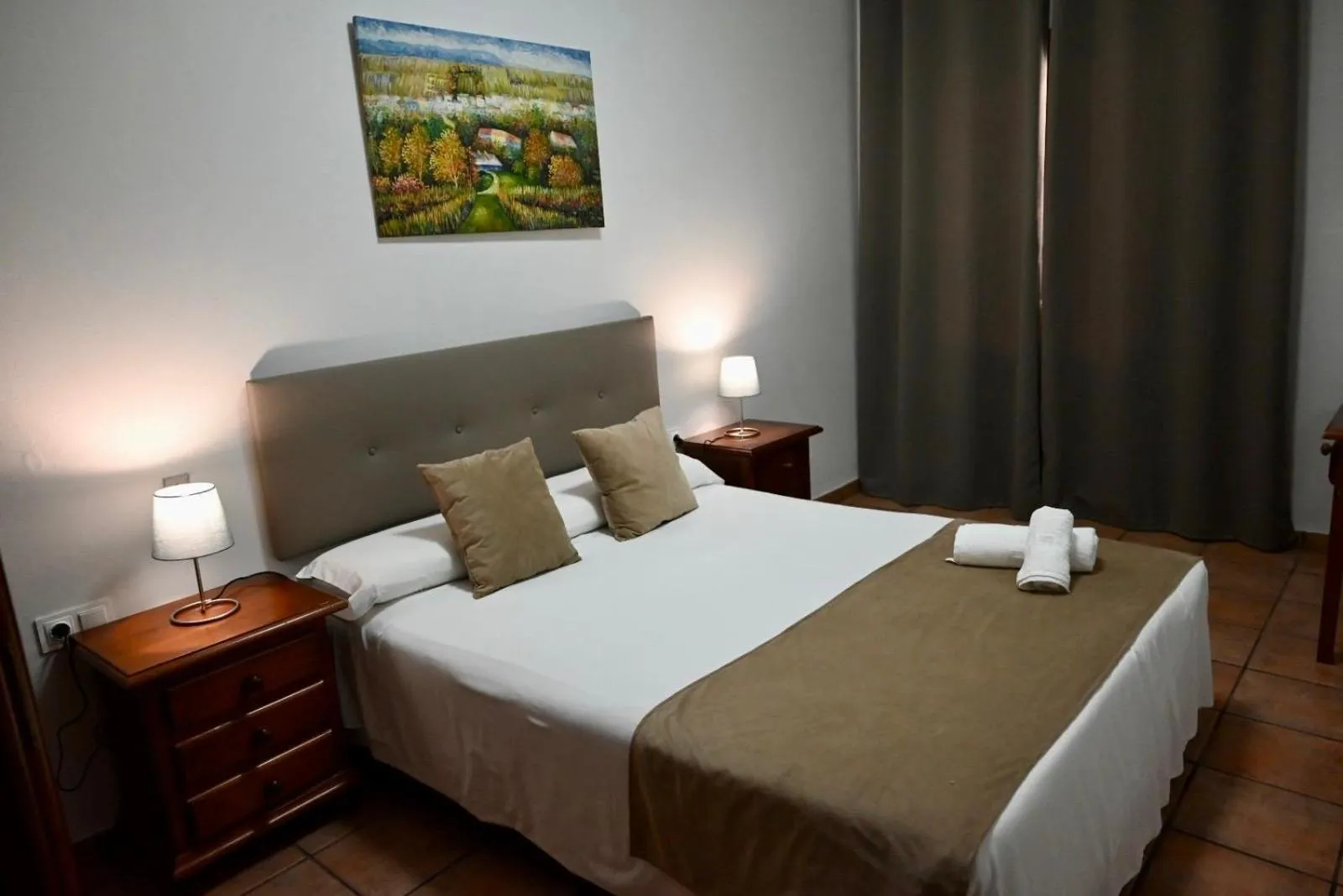 Bed in Hotel El Mirador