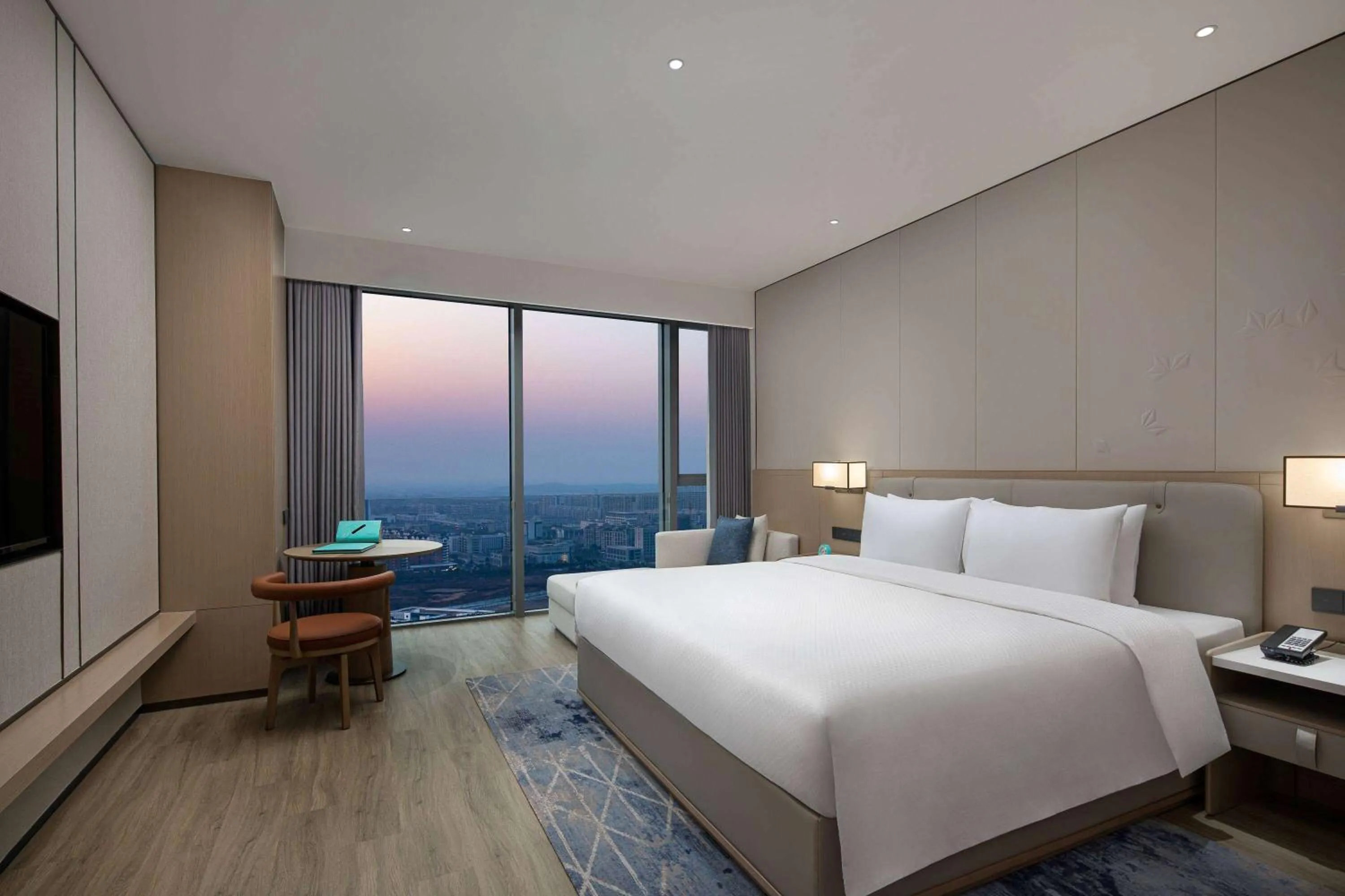Photo of the whole room, Bed in Wyndham Changzhou Xinbei