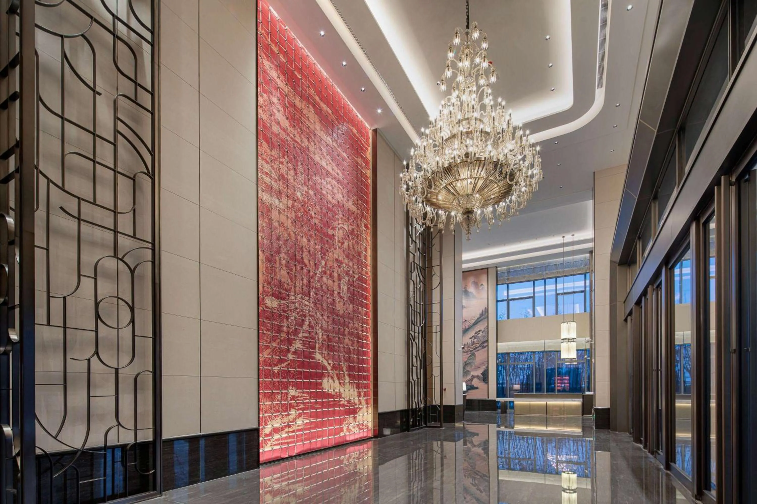 Lobby or reception in Wyndham Changzhou Xinbei
