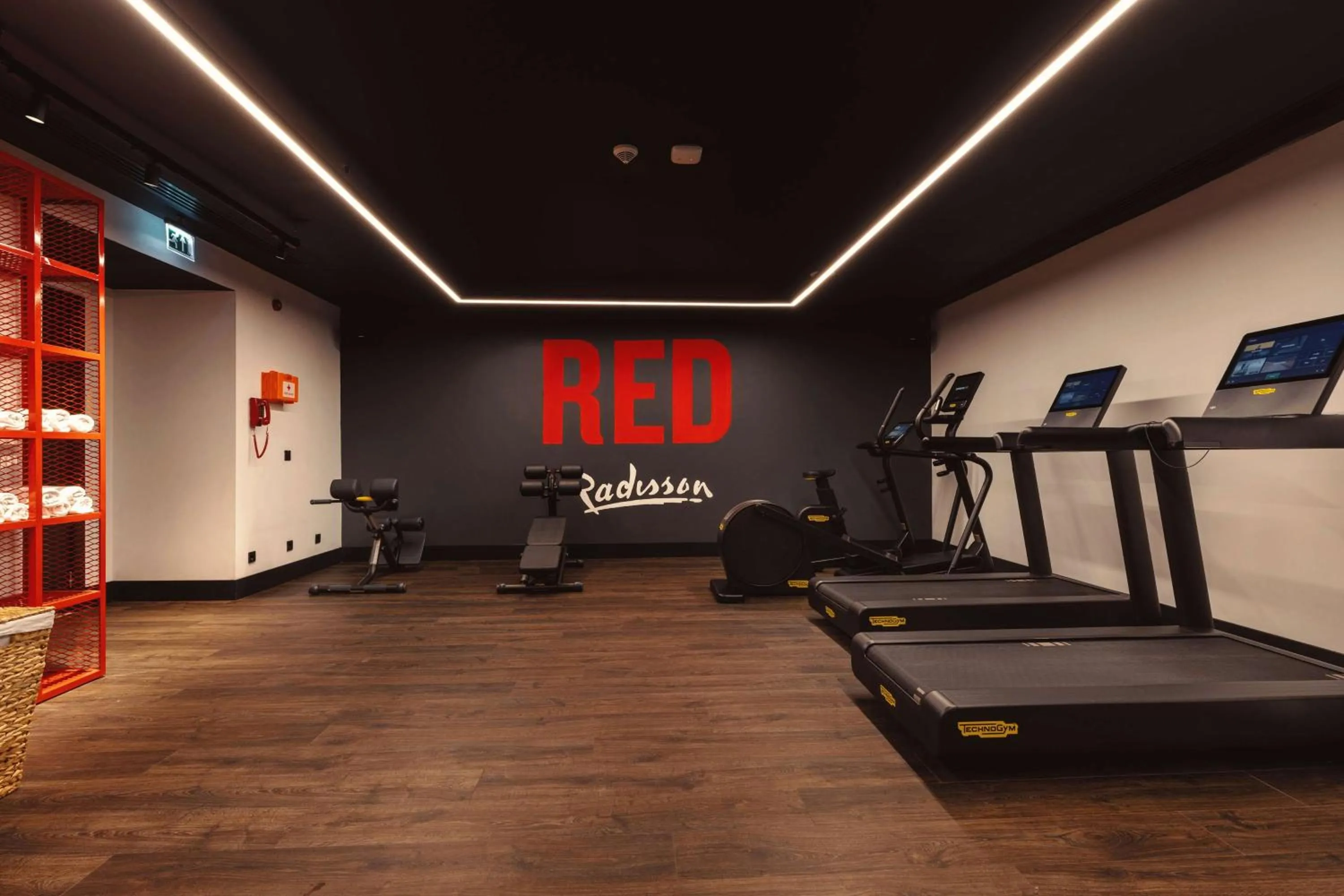 Fitness centre/facilities in Radisson RED Tbilisi