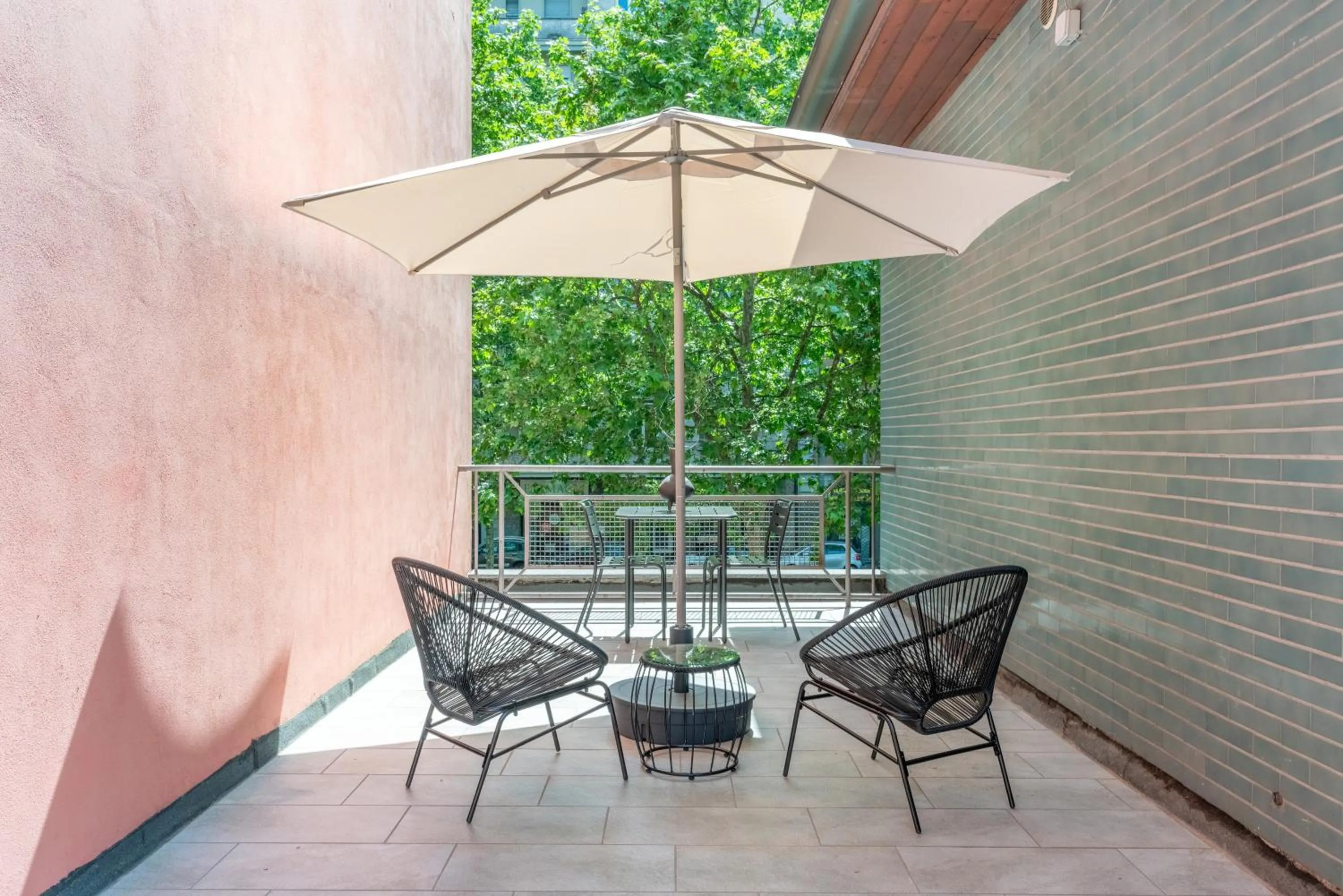 Patio in Meneghina Suites Foresteria Lombarda