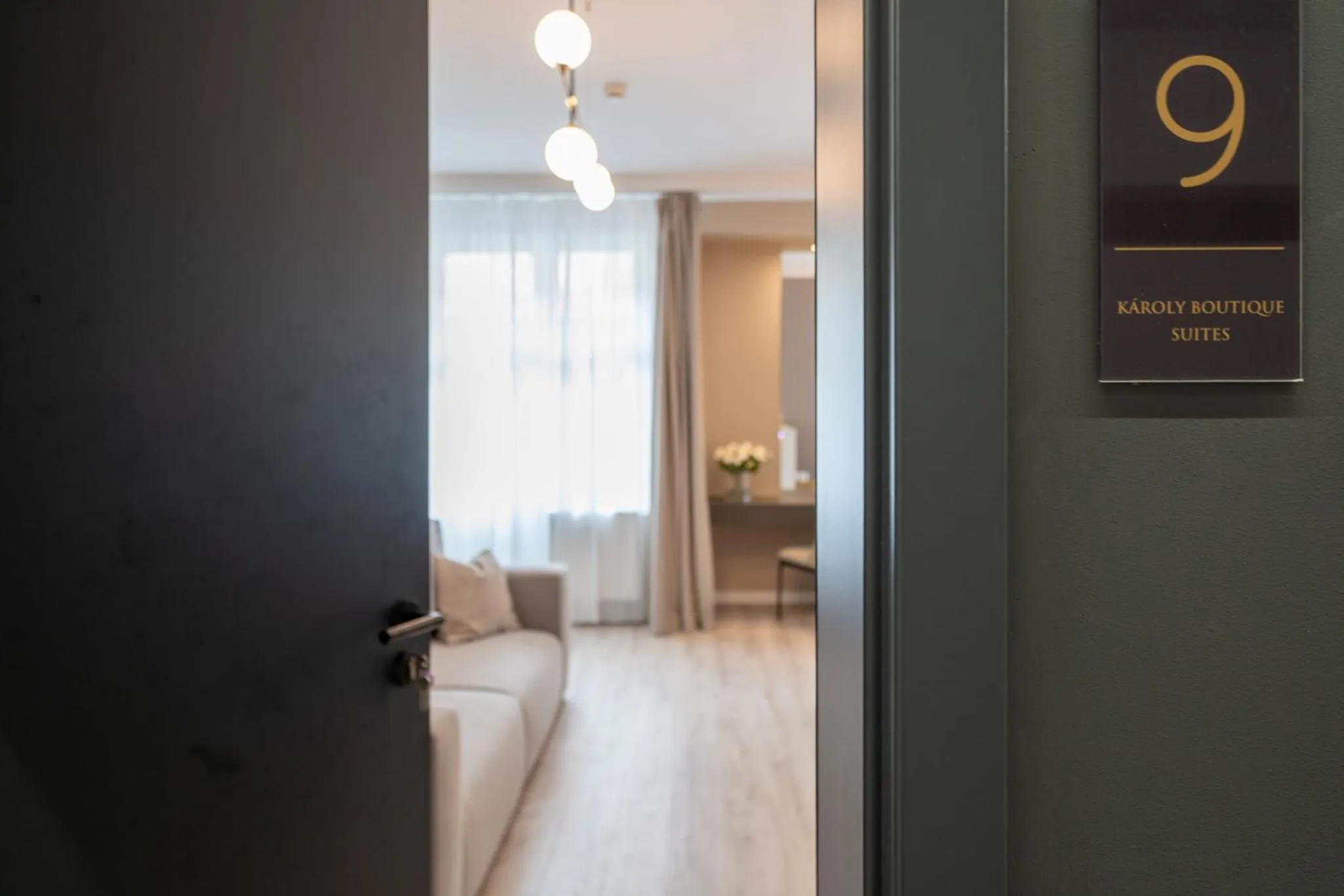 Living room in Karoly Boutique Suites, Best Location by BQA