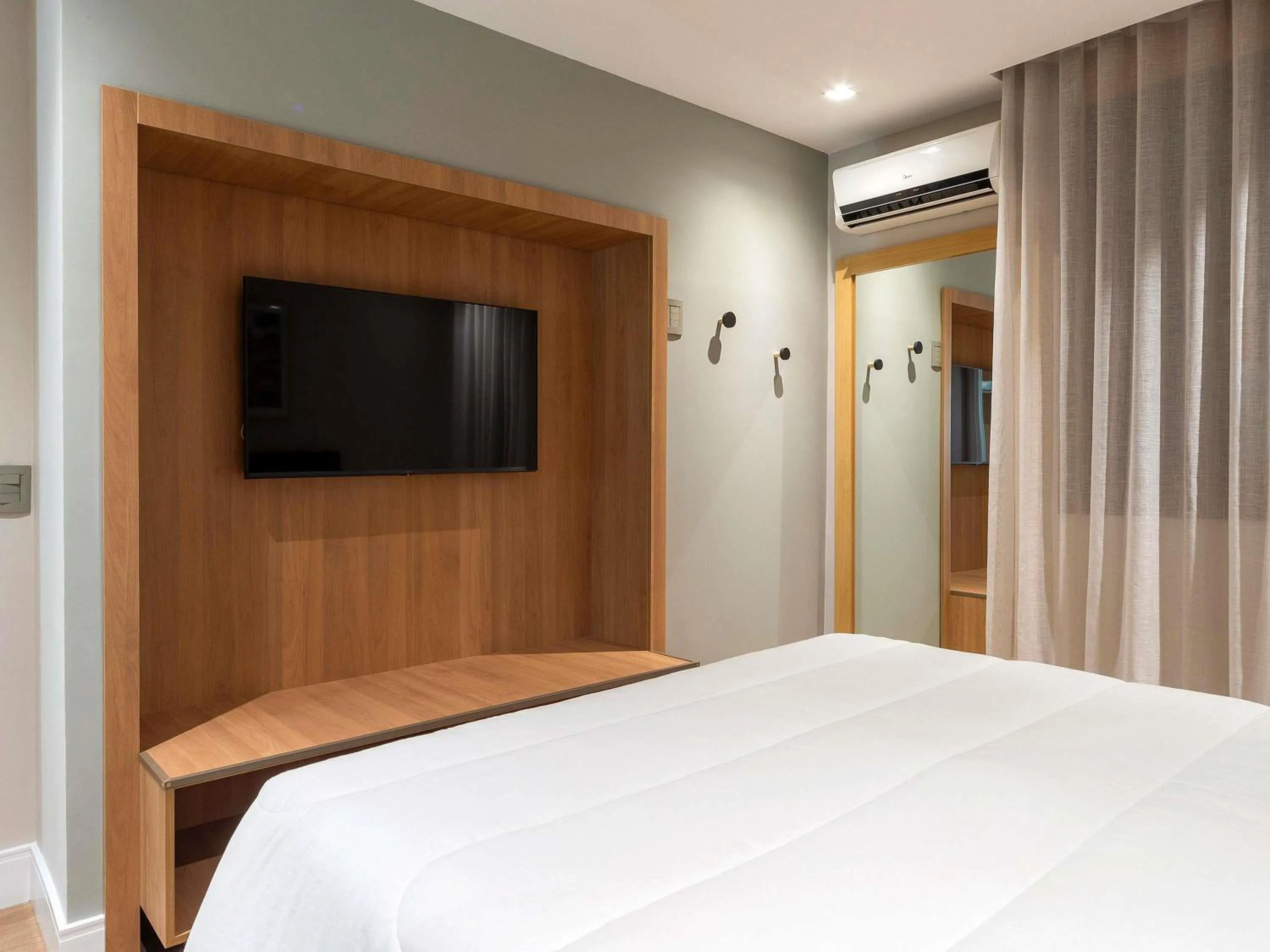 Bedroom, Bed in Manhattan Porto Alegre by Mercure - 5 minutos do Hospital Moinhos de Vento