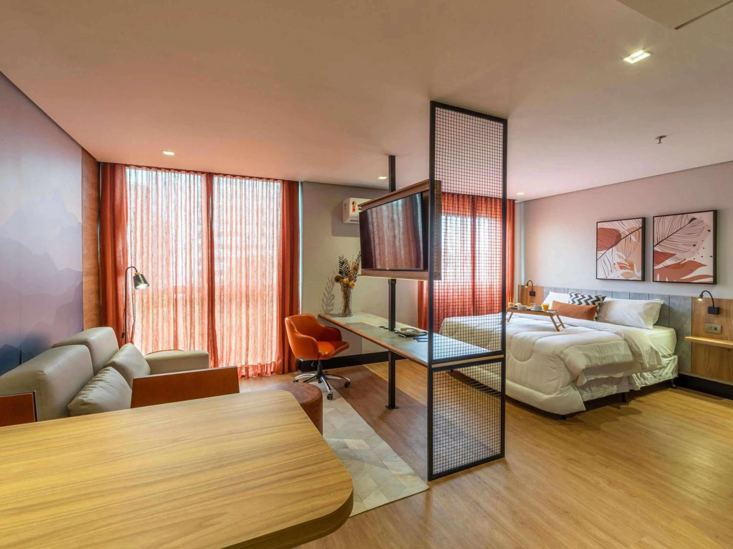 Bedroom, Bed in Manhattan Porto Alegre by Mercure - 5 minutos do Hospital Moinhos de Vento