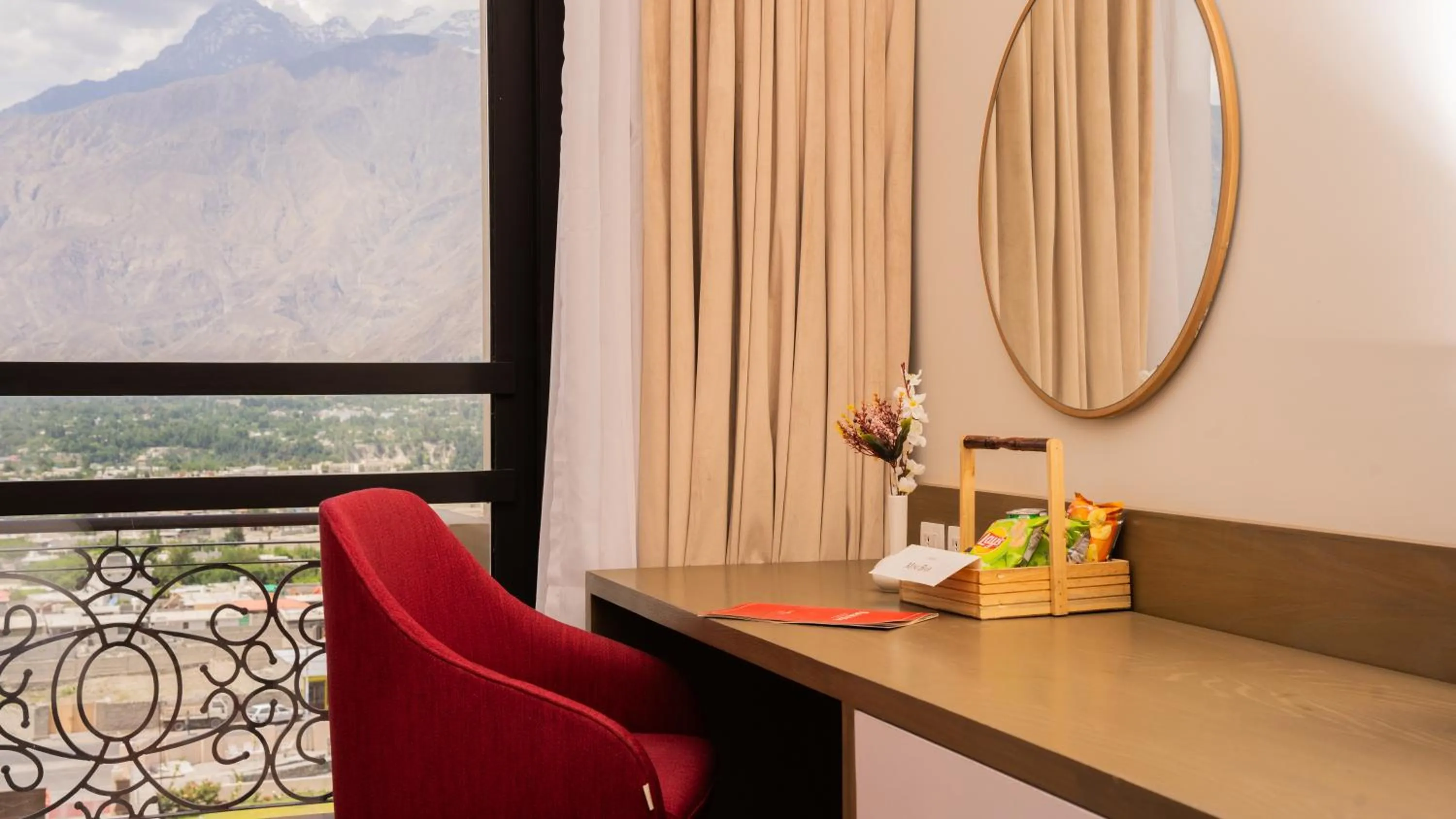 Mountain view in Ramada Resort by Wyndham Gilgit