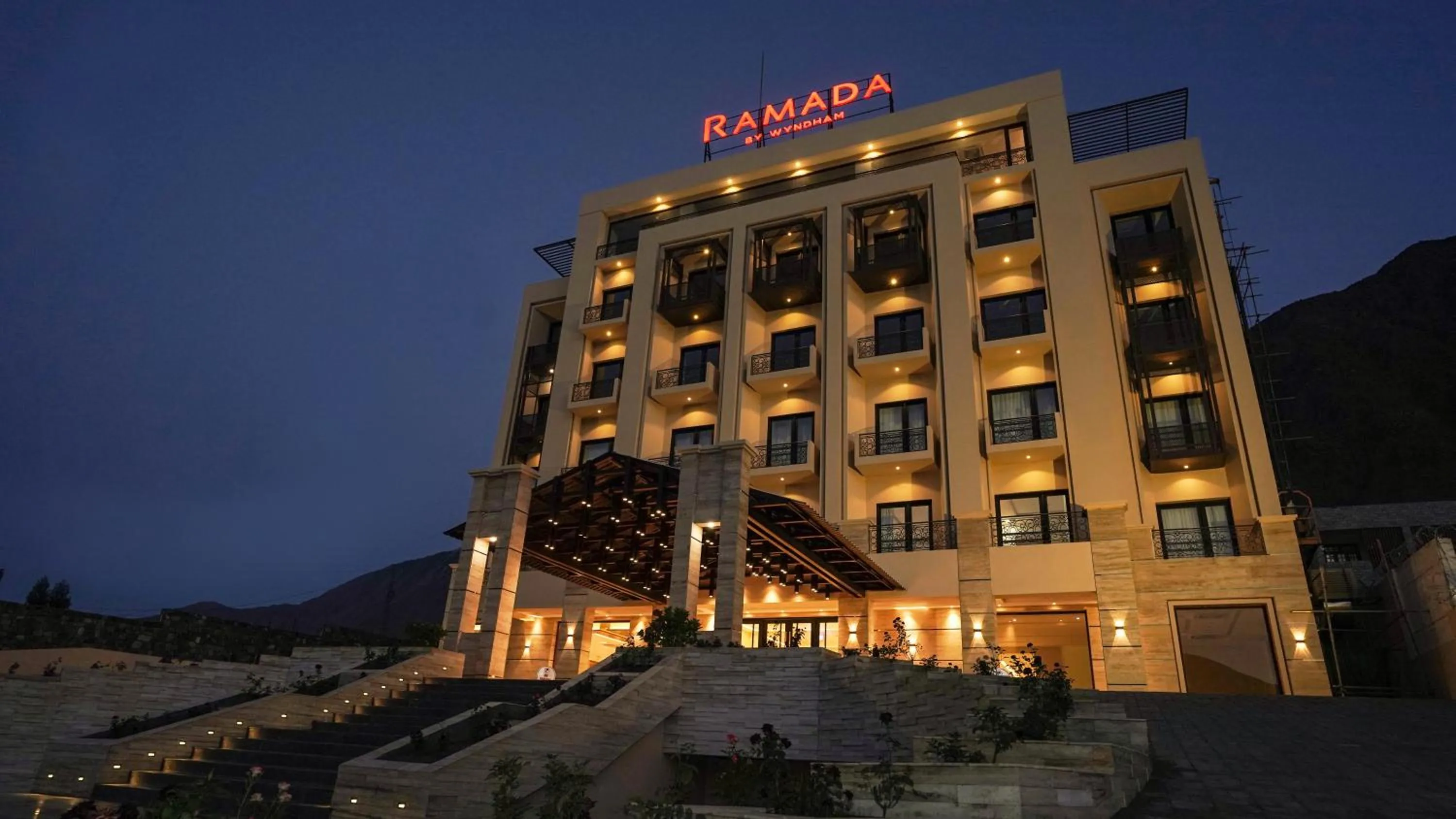 Property building in Ramada Resort by Wyndham Gilgit