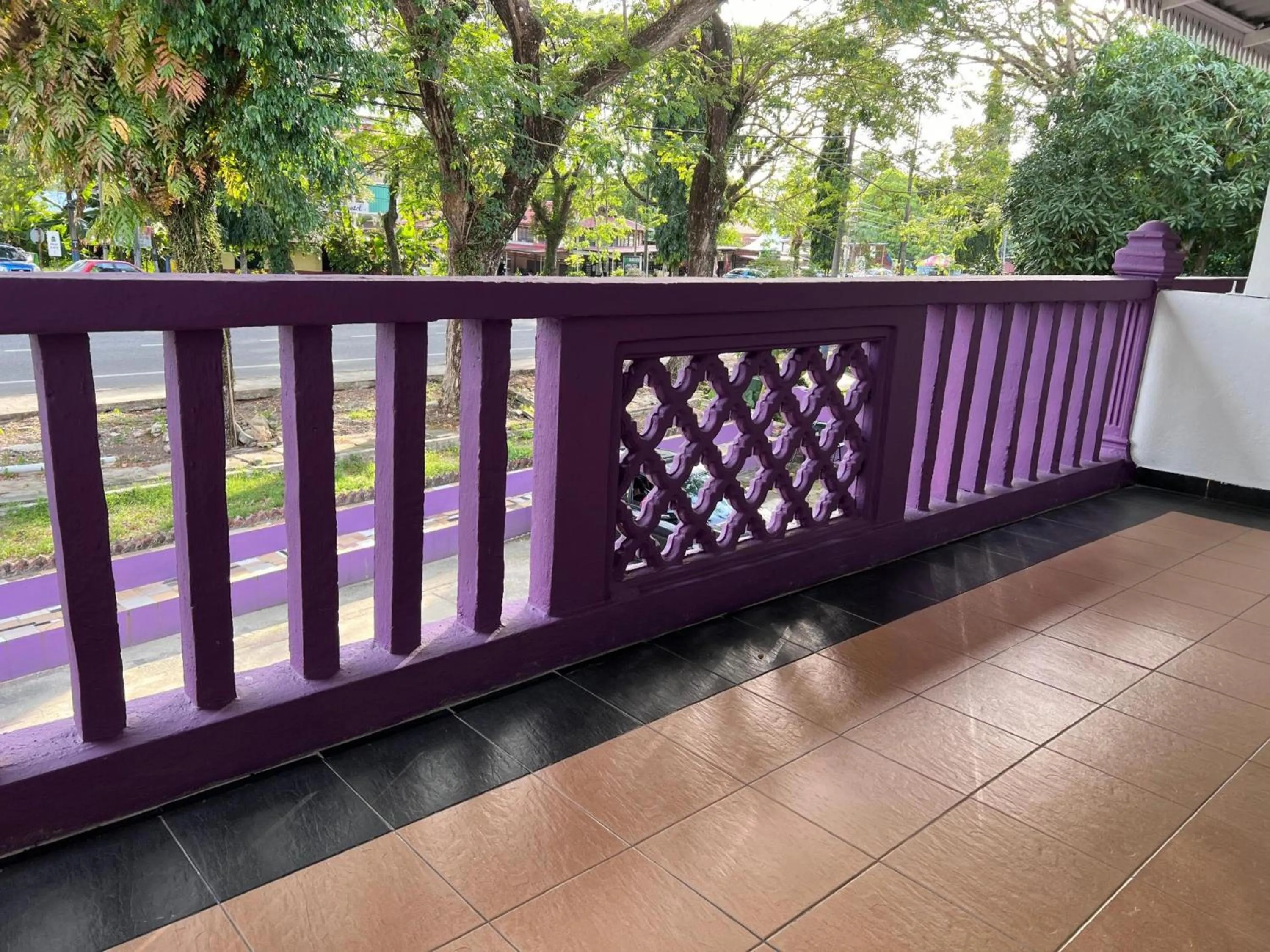Balcony/Terrace in Hotel O Brick Cottage Homes