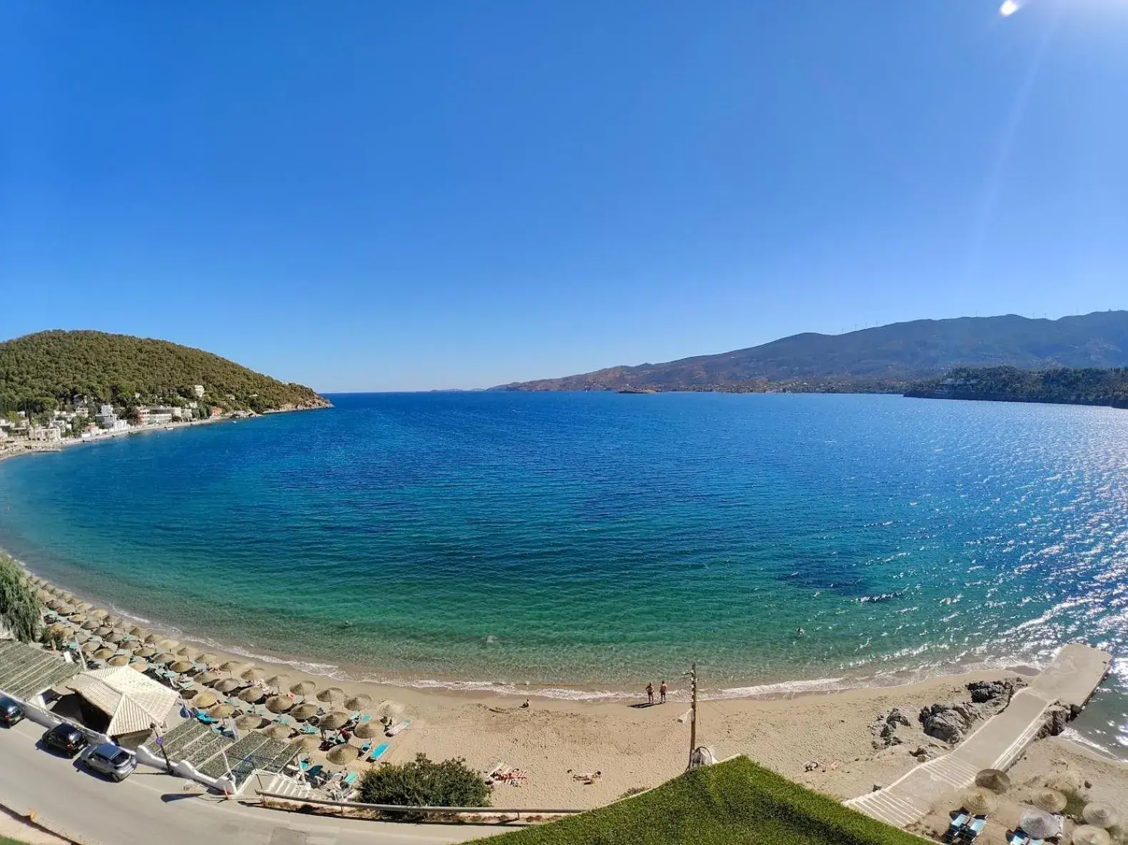 Superior Triple Room with Sea View in New Aegli Resort Hotel Superior Triple Room with Sea View in New Aegli Resort Hotel