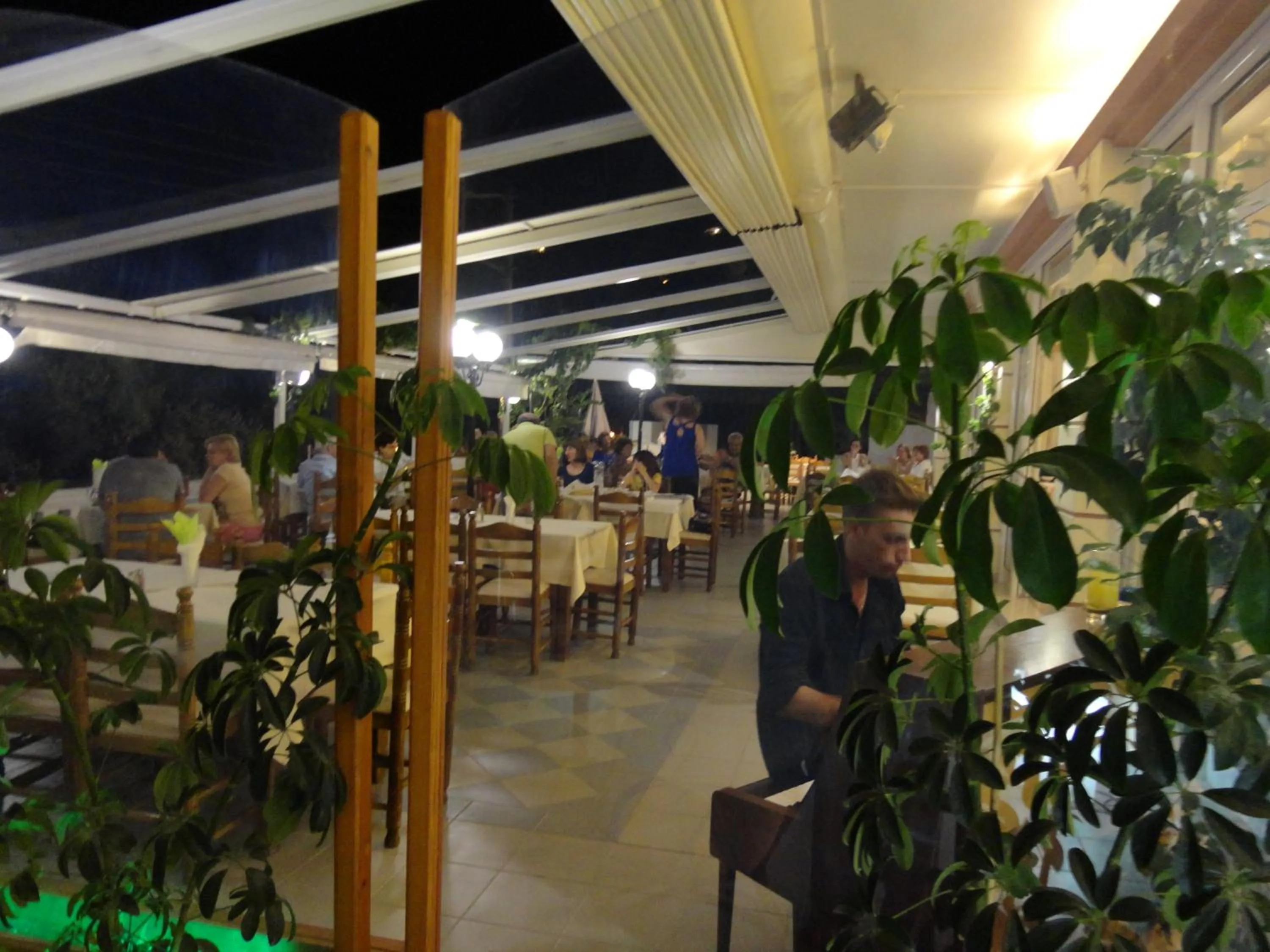 Restaurant/places to eat in New Aegli Resort Hotel