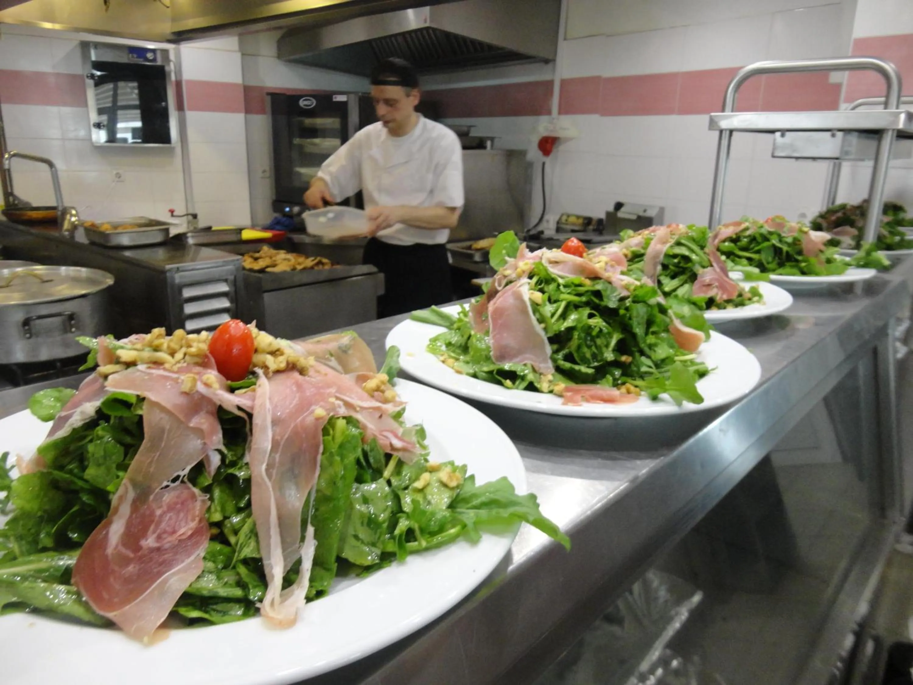 Staff in New Aegli Resort Hotel