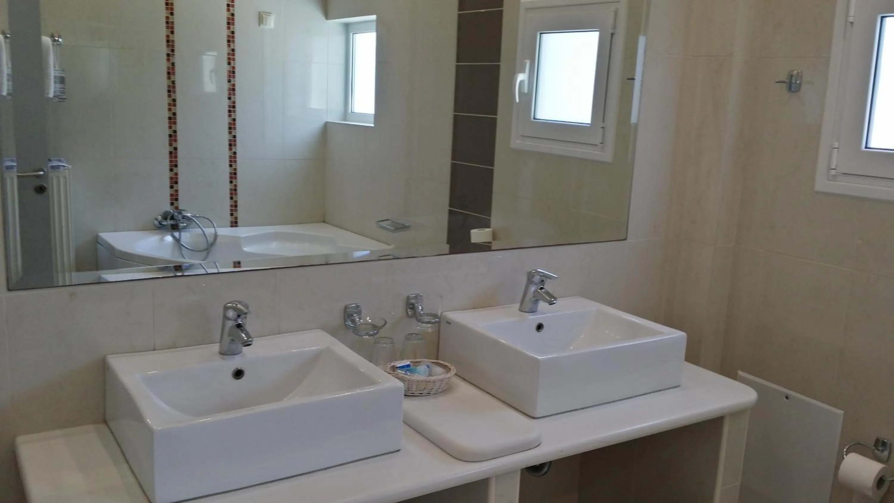 Bathroom in New Aegli Resort Hotel