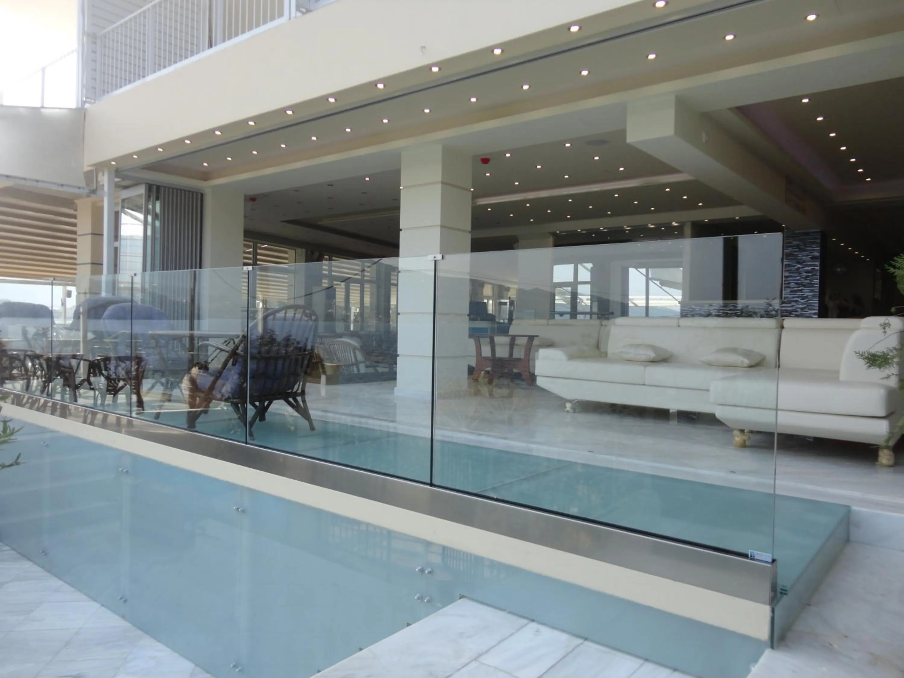 Lounge or bar in New Aegli Resort Hotel