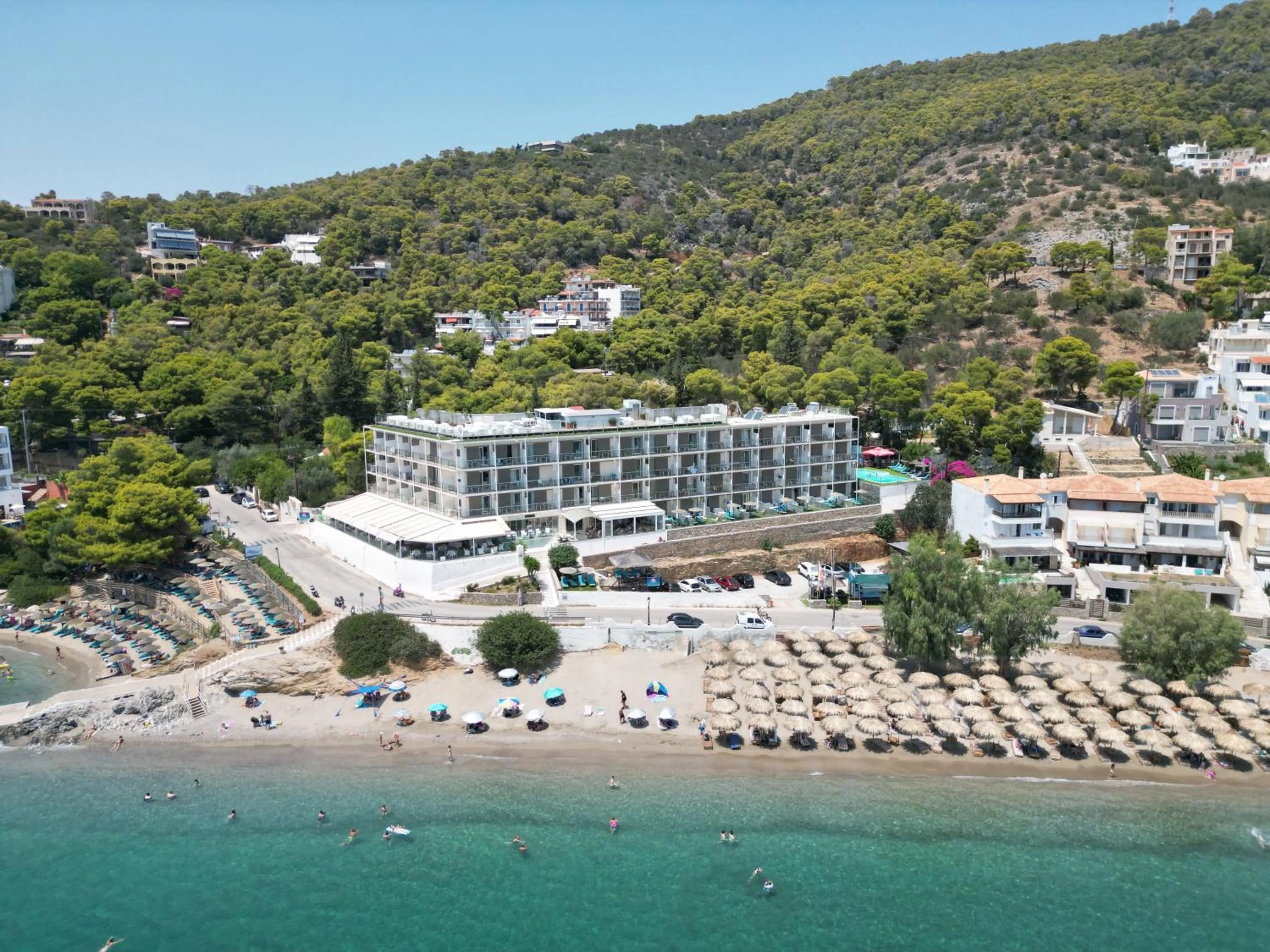 Property building in New Aegli Resort Hotel