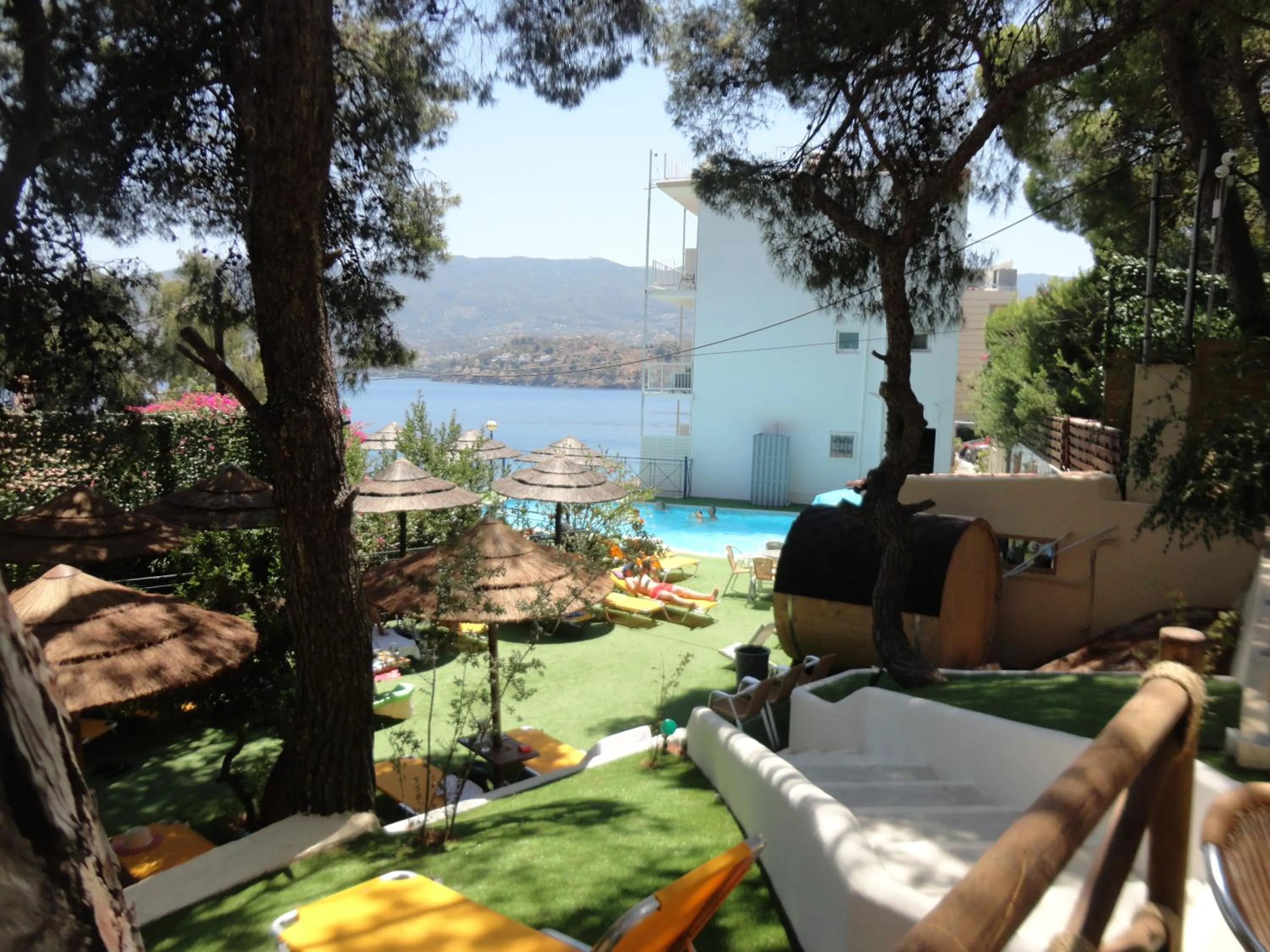 Garden in New Aegli Resort Hotel