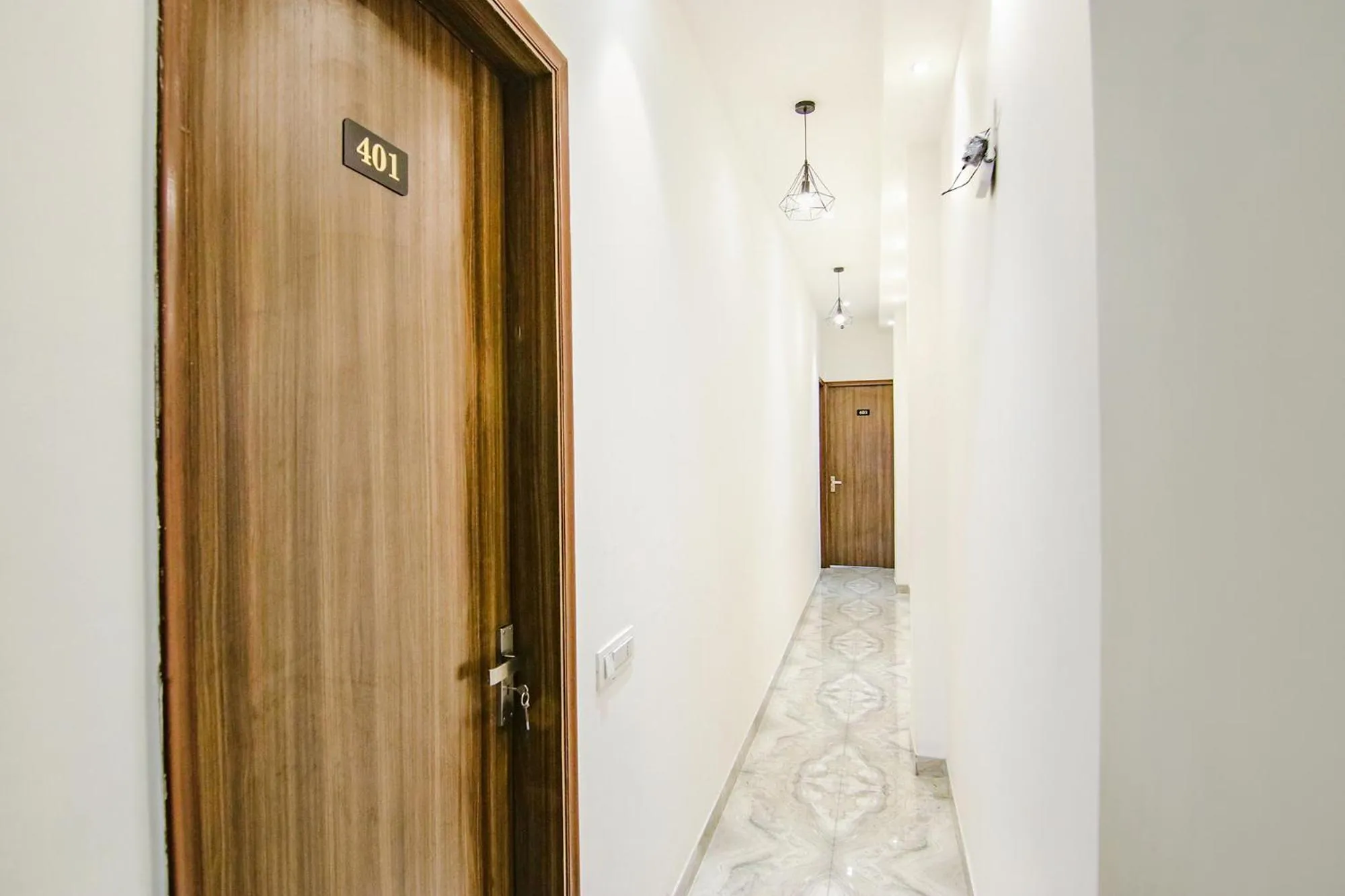 Lobby or reception in FabHotel Yellow Leaf