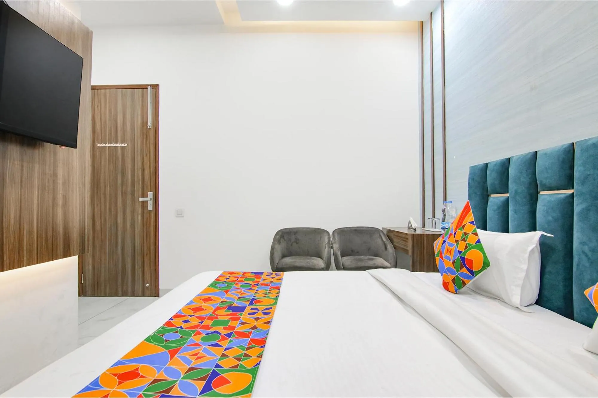 Bed in FabHotel Yellow Leaf