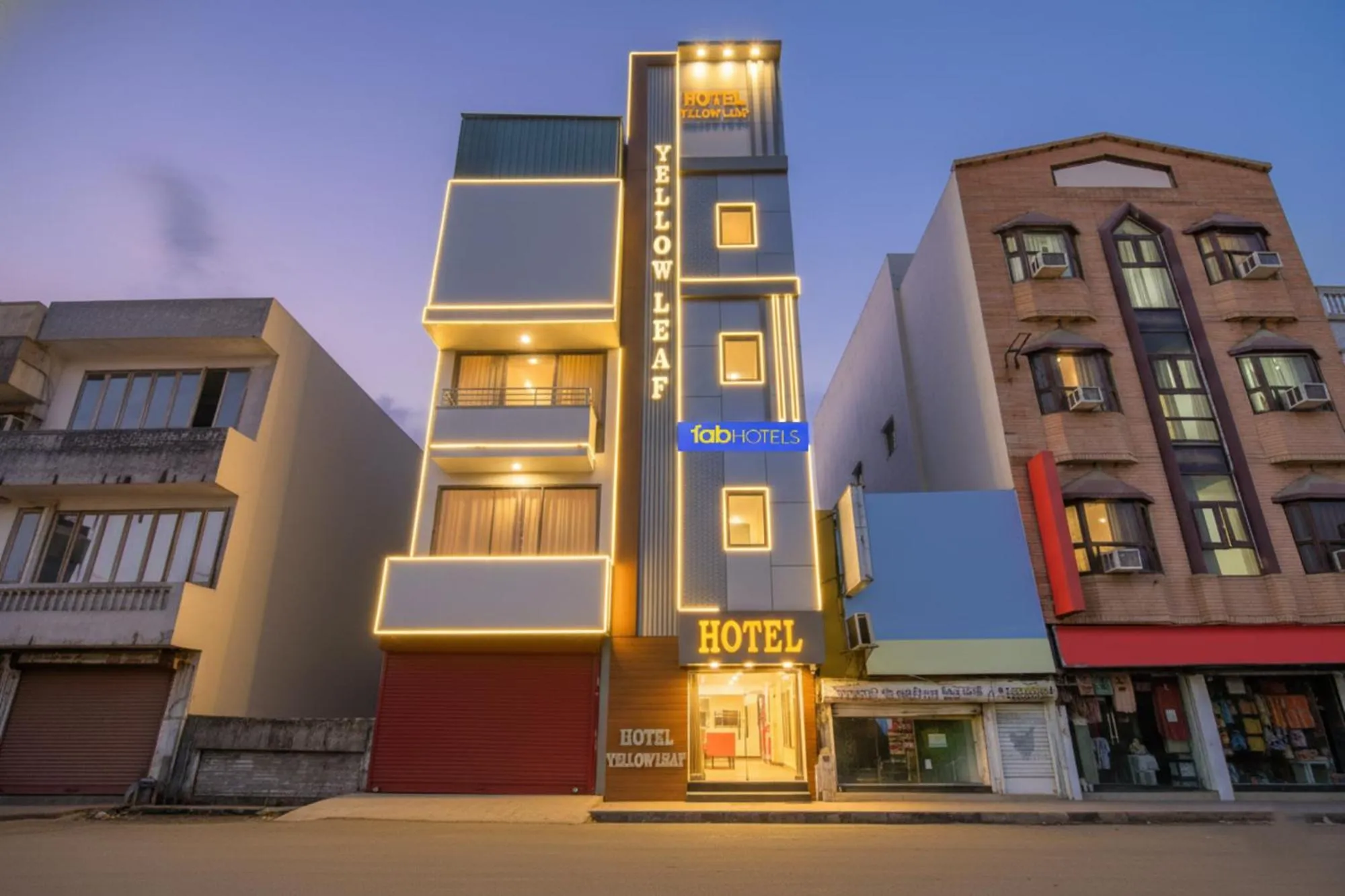 Facade/entrance in FabHotel Yellow Leaf