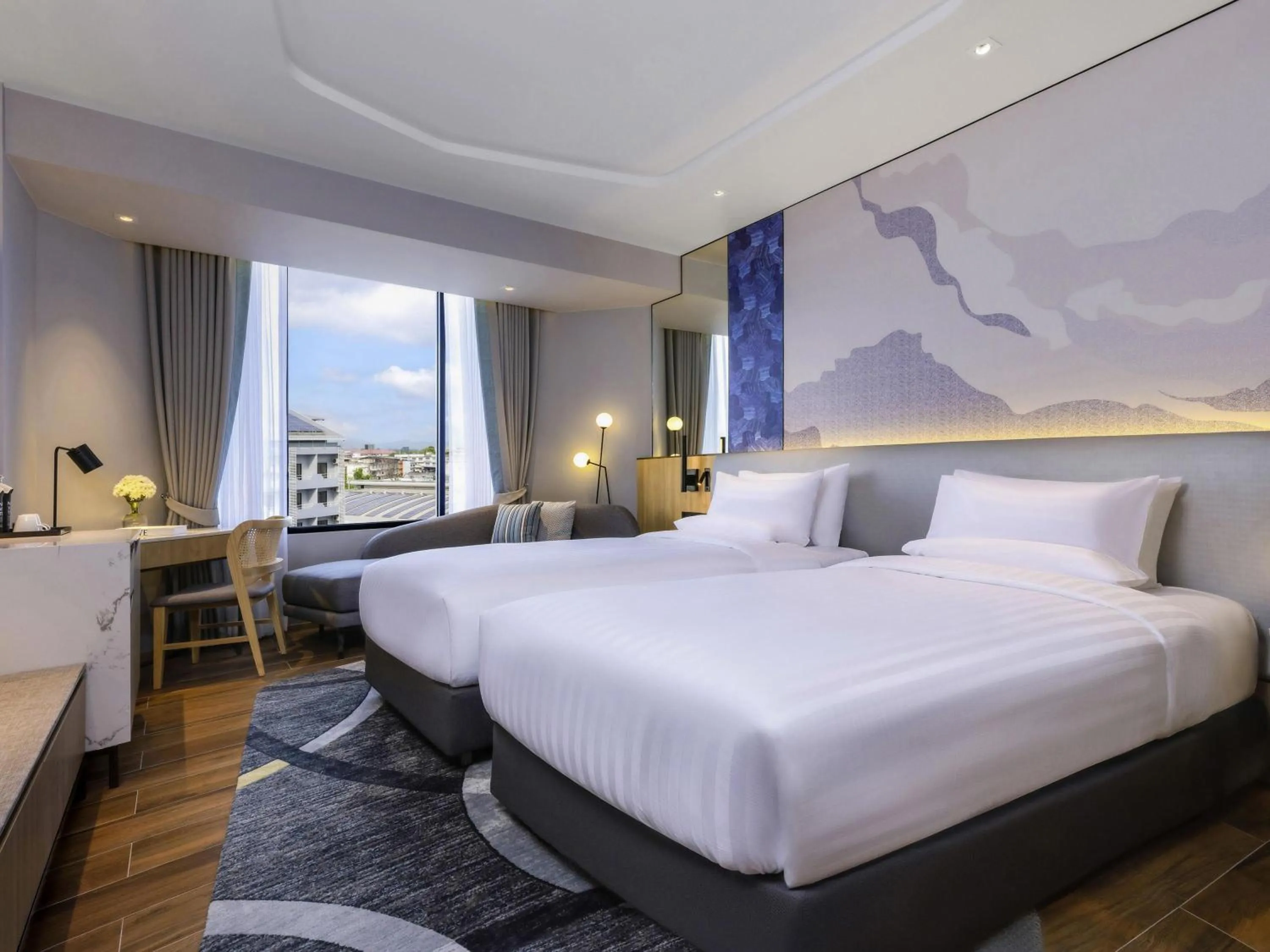 Bedroom, Bed in Novotel Rayong Star Convention Centre