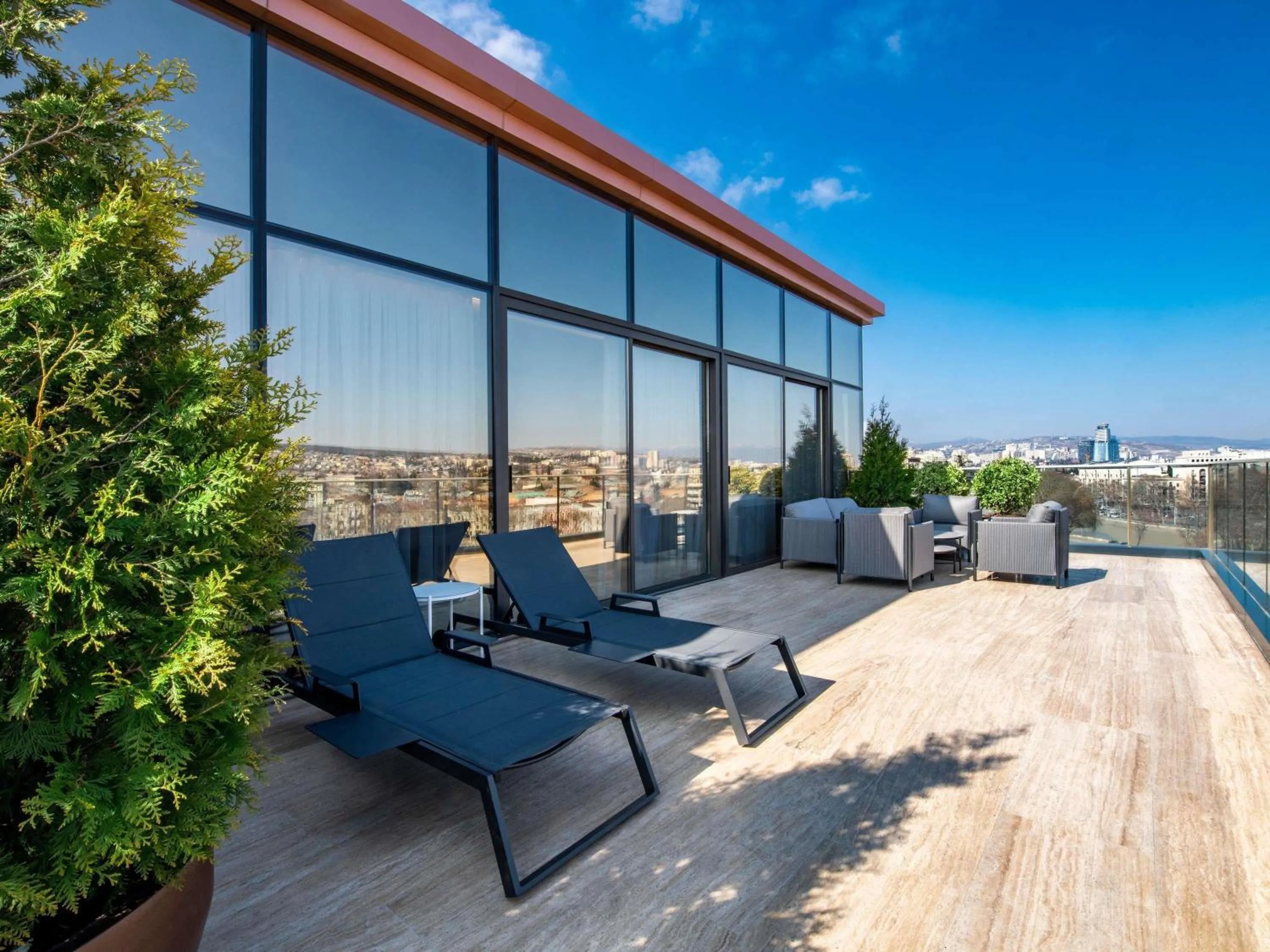 Bedroom in Swissôtel Tbilisi