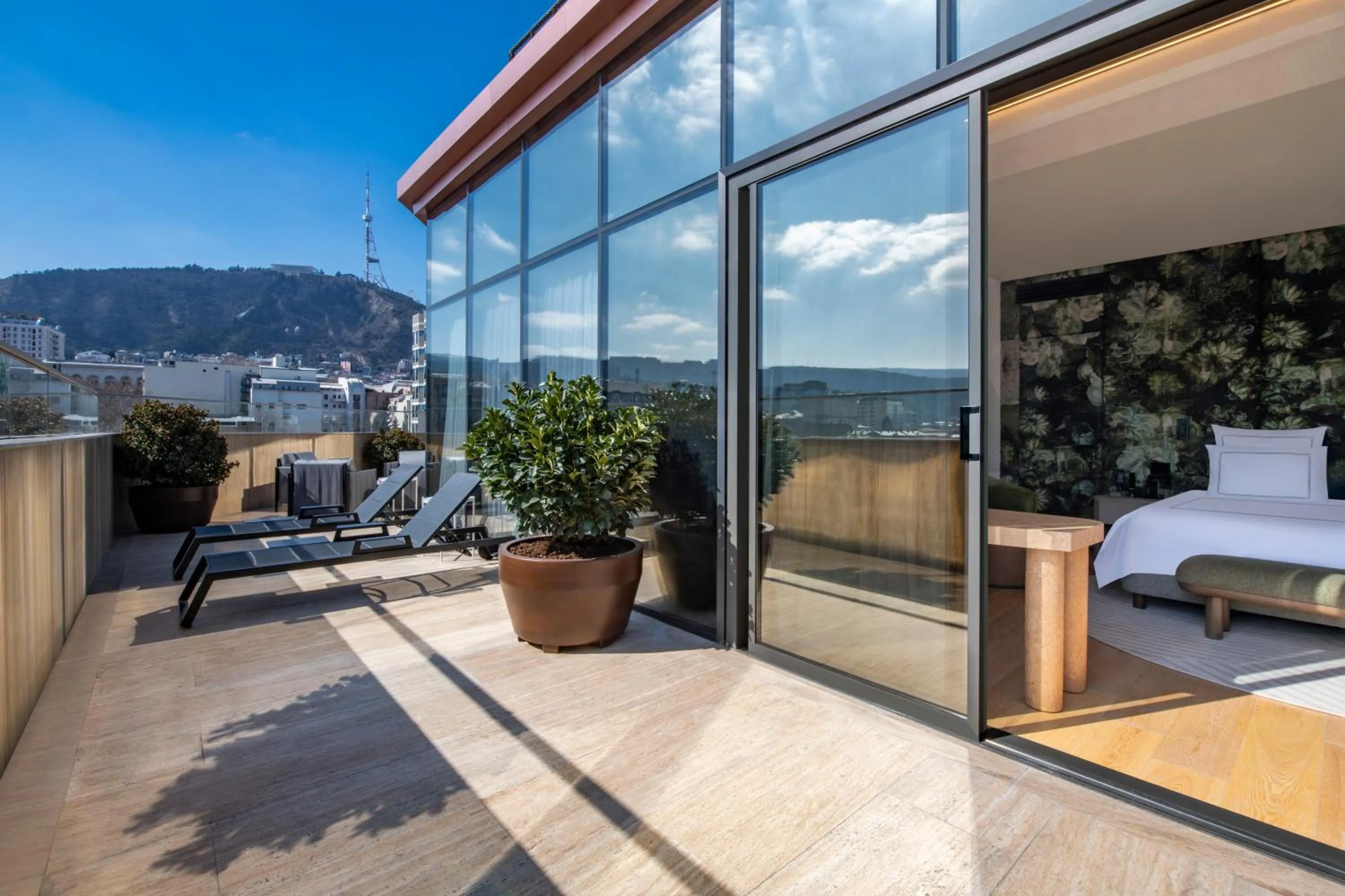 View (from property/room) in Swissôtel Tbilisi