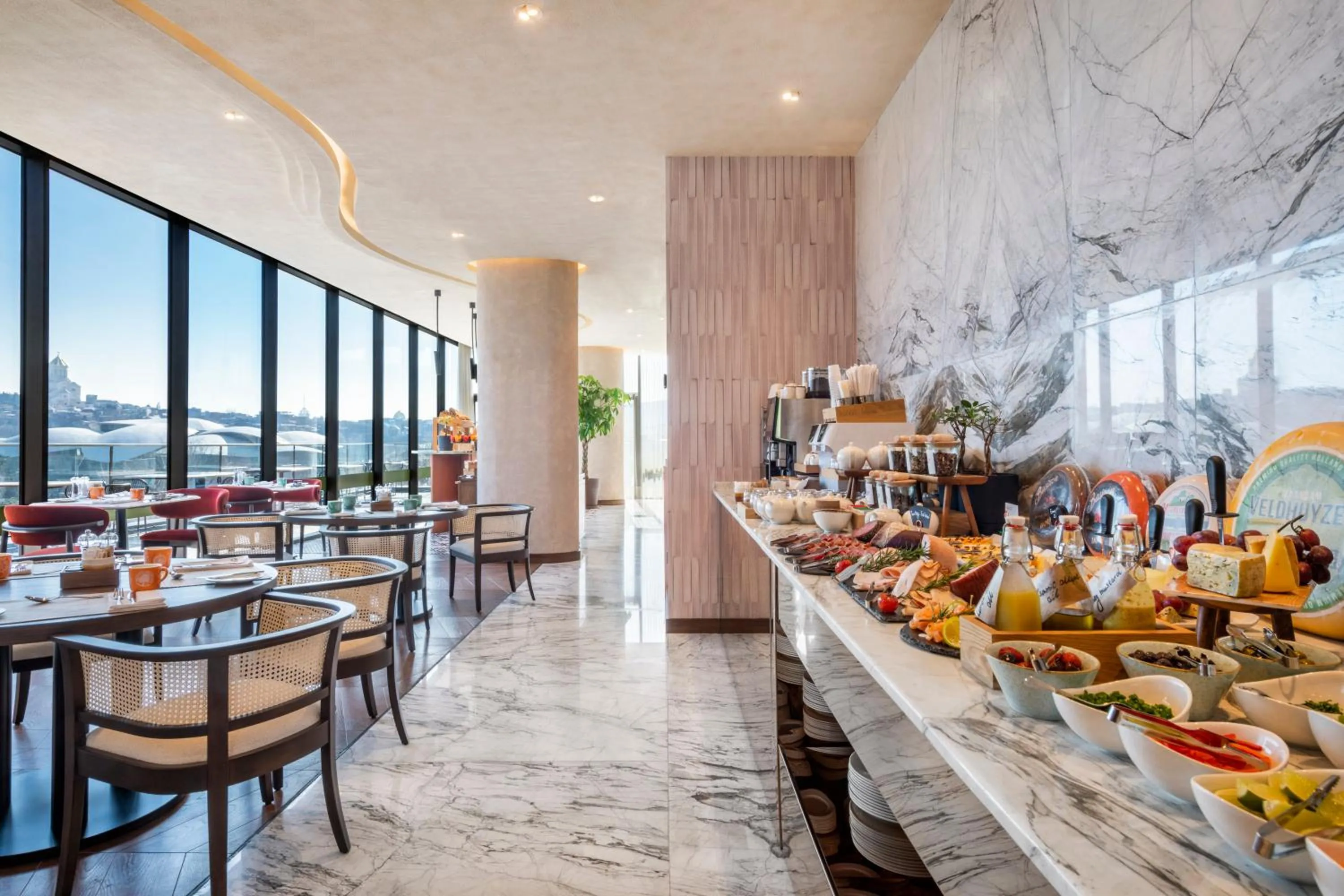 Breakfast in Swissôtel Tbilisi