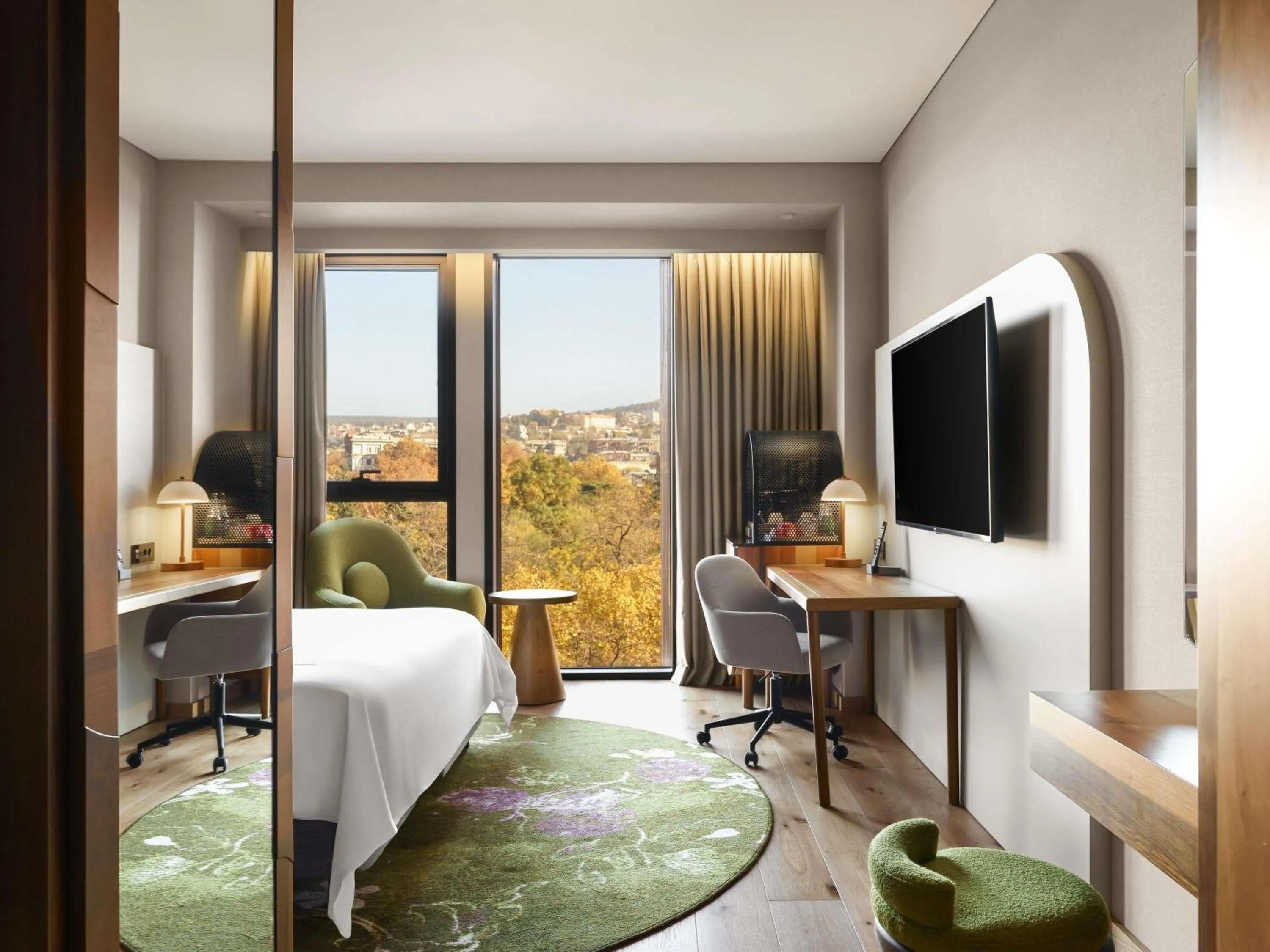 Bedroom, Bed in Swissôtel Tbilisi