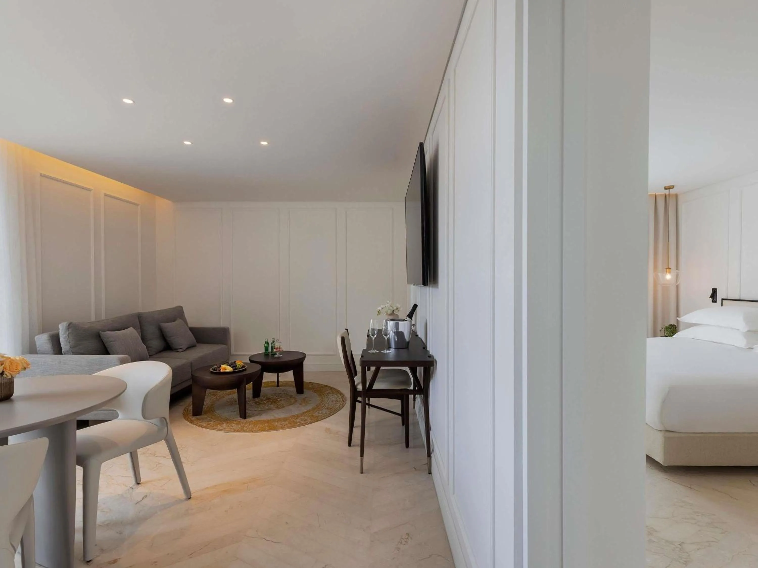 Bedroom, Bed in Theatron Jerusalem Hotel & Spa - MGallery Collection