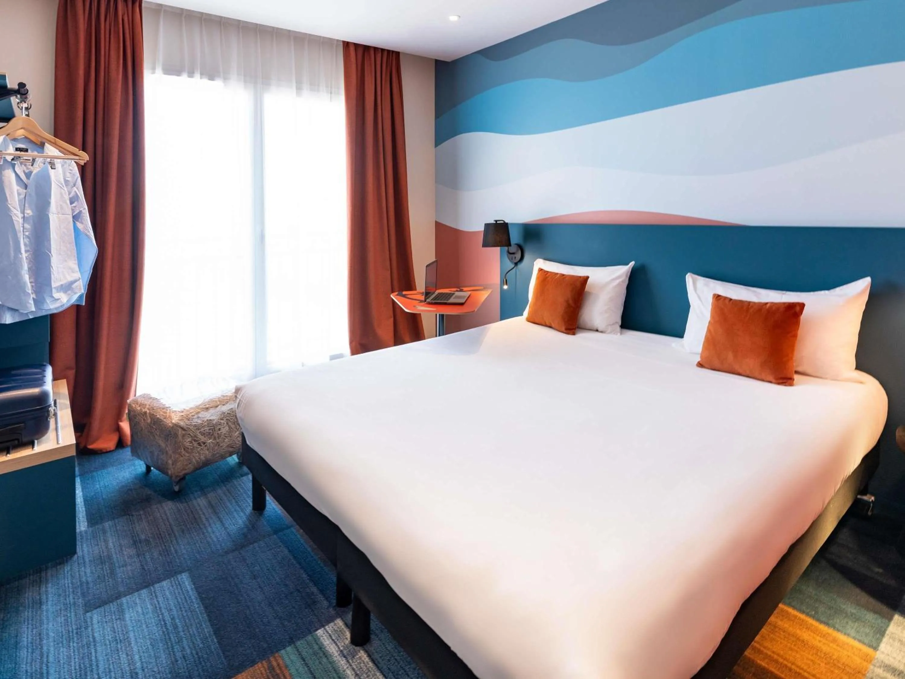 Bedroom, Bed in Ibis Styles Miramas