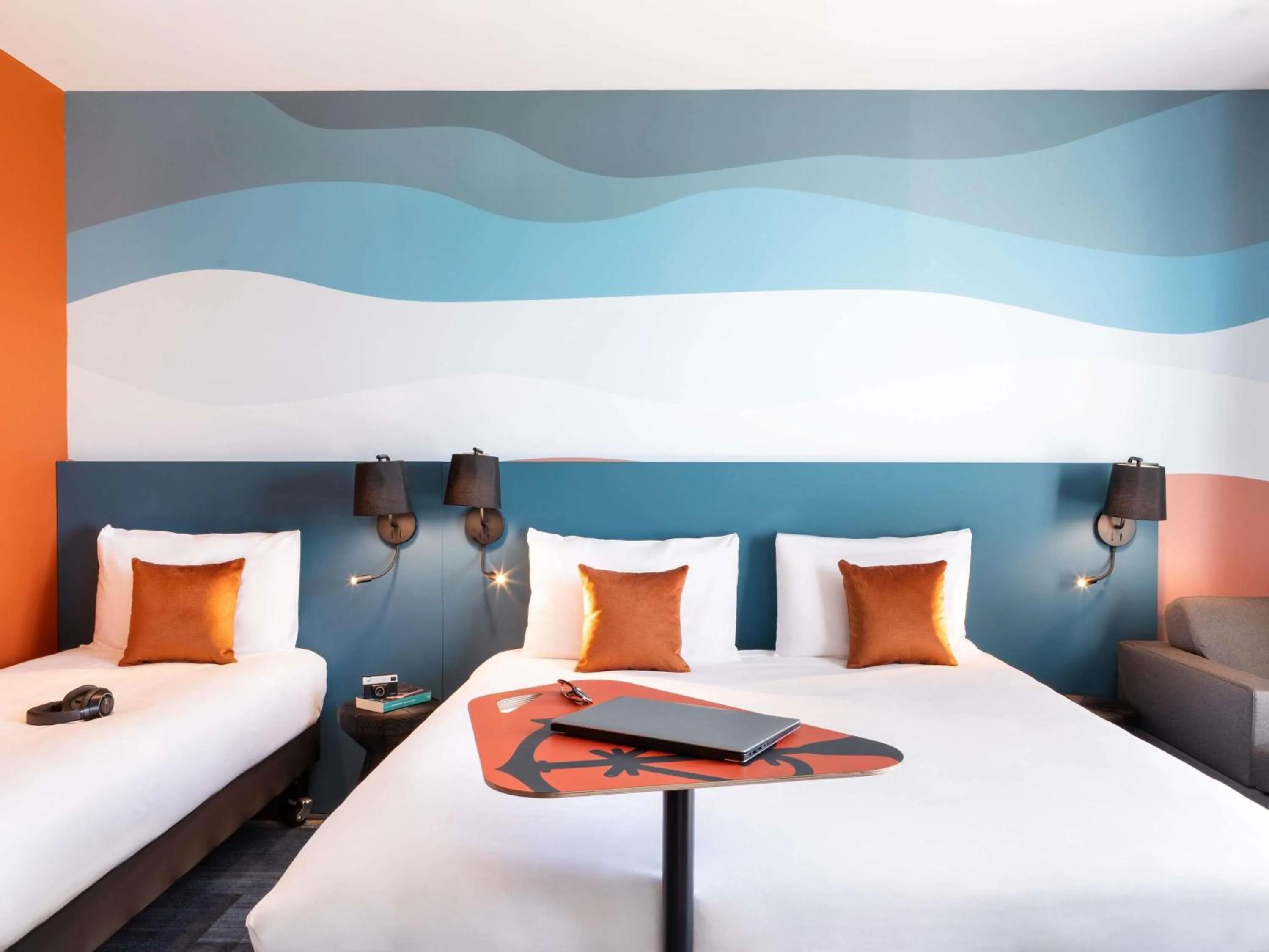 Bedroom, Bed in Ibis Styles Miramas