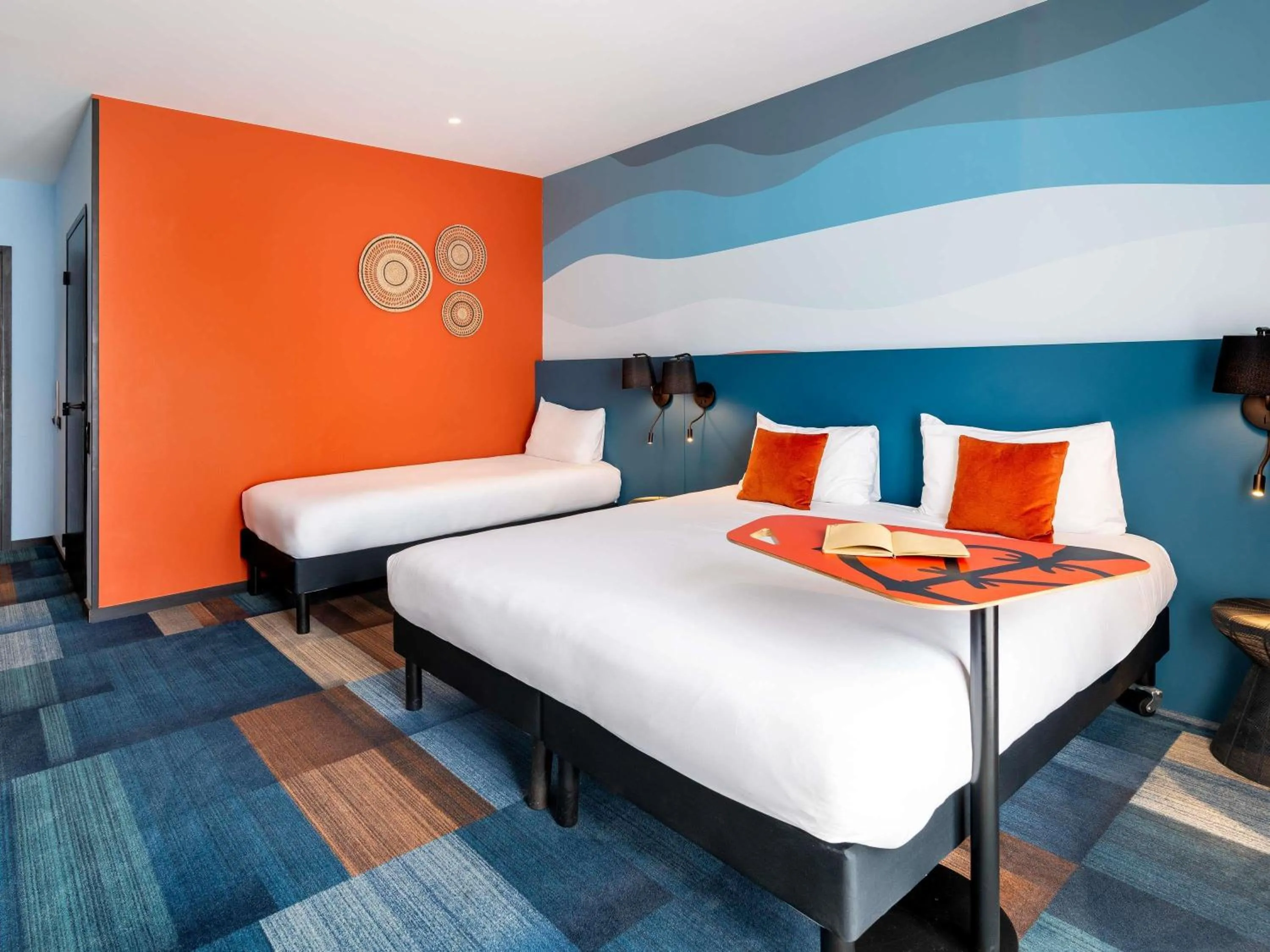 Bedroom, Bed in Ibis Styles Miramas