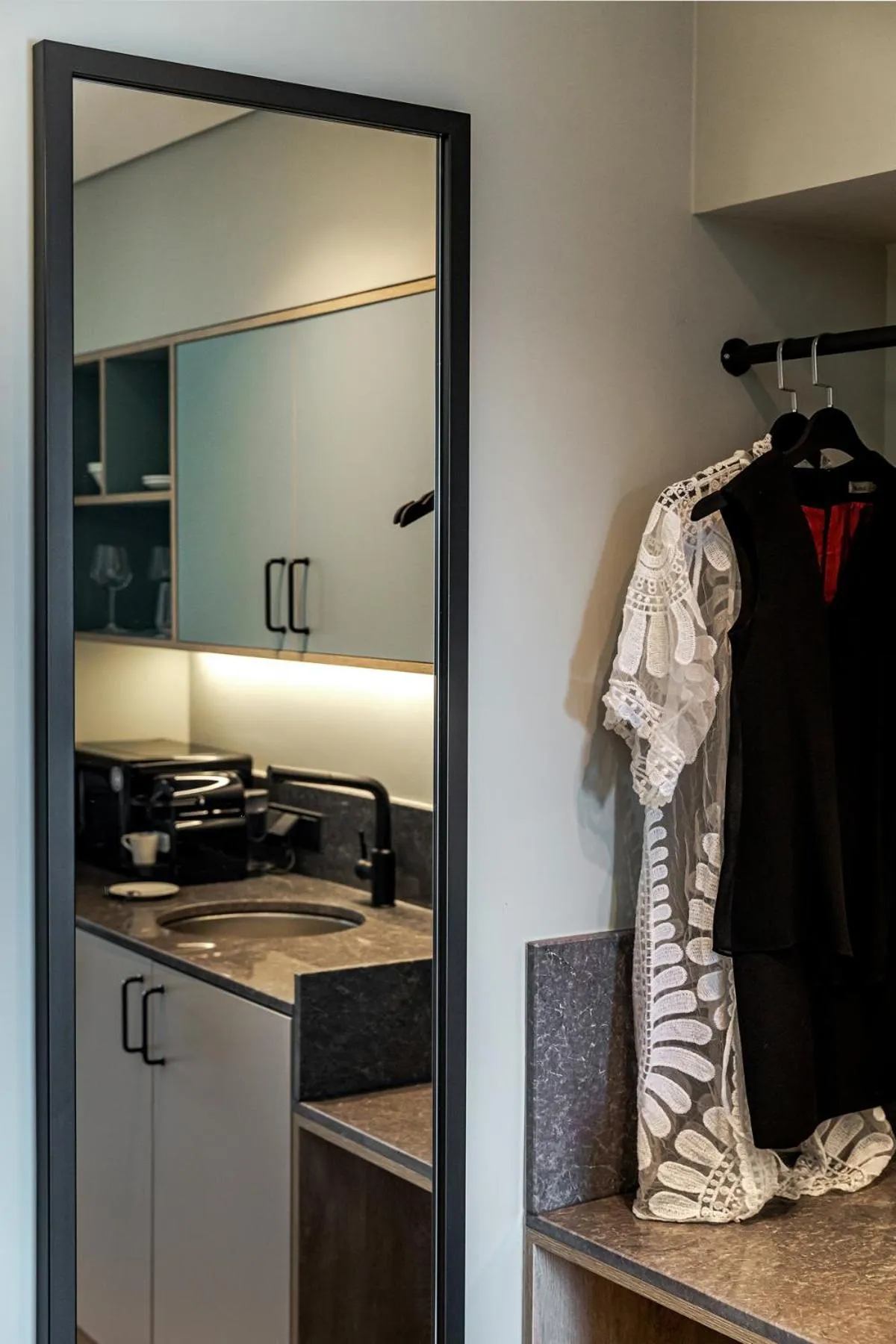 Kitchen or kitchenette in Thirtynine Urban Stay