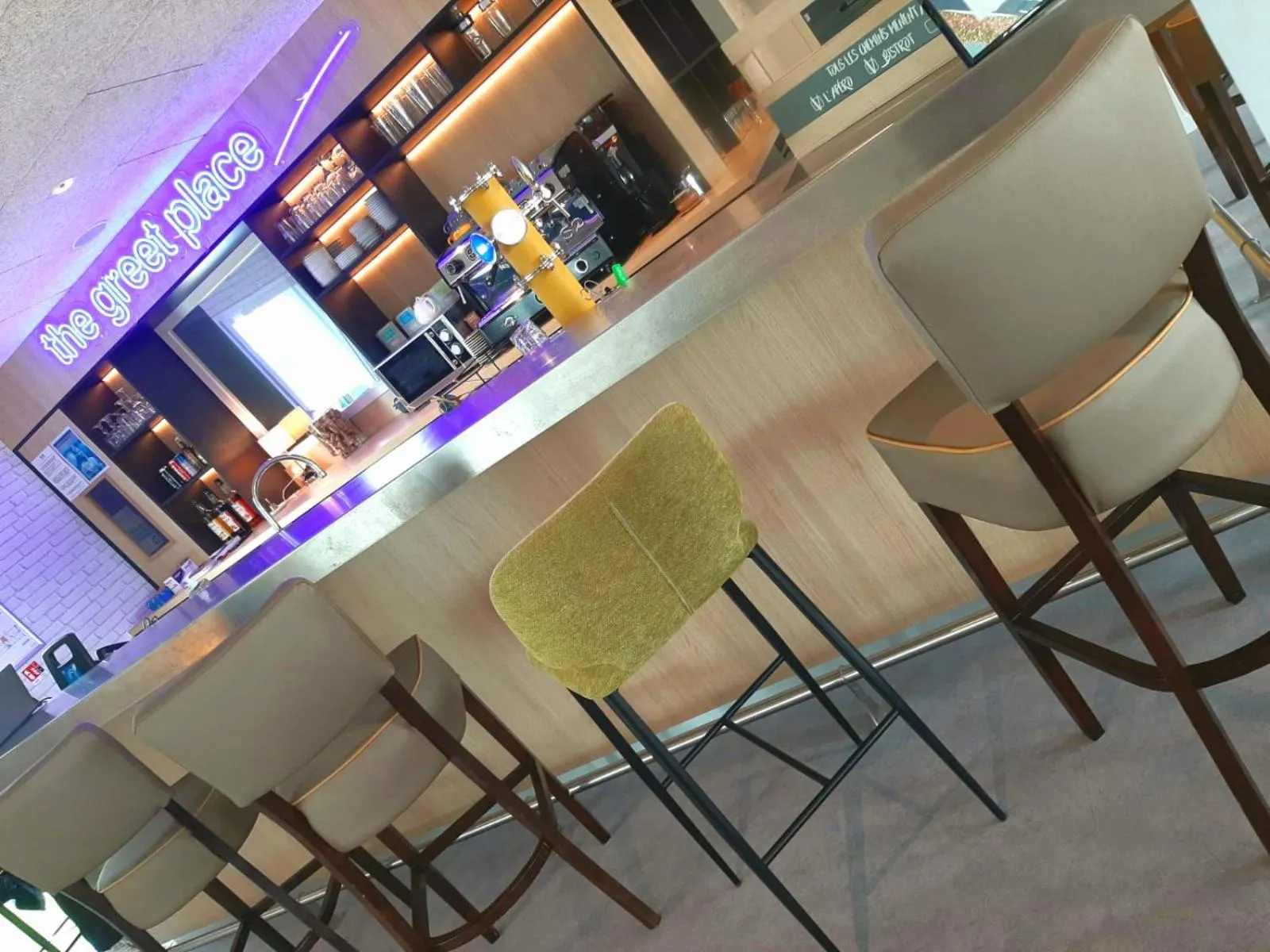 Lobby or reception in greet hotel Castets Coeur des Landes