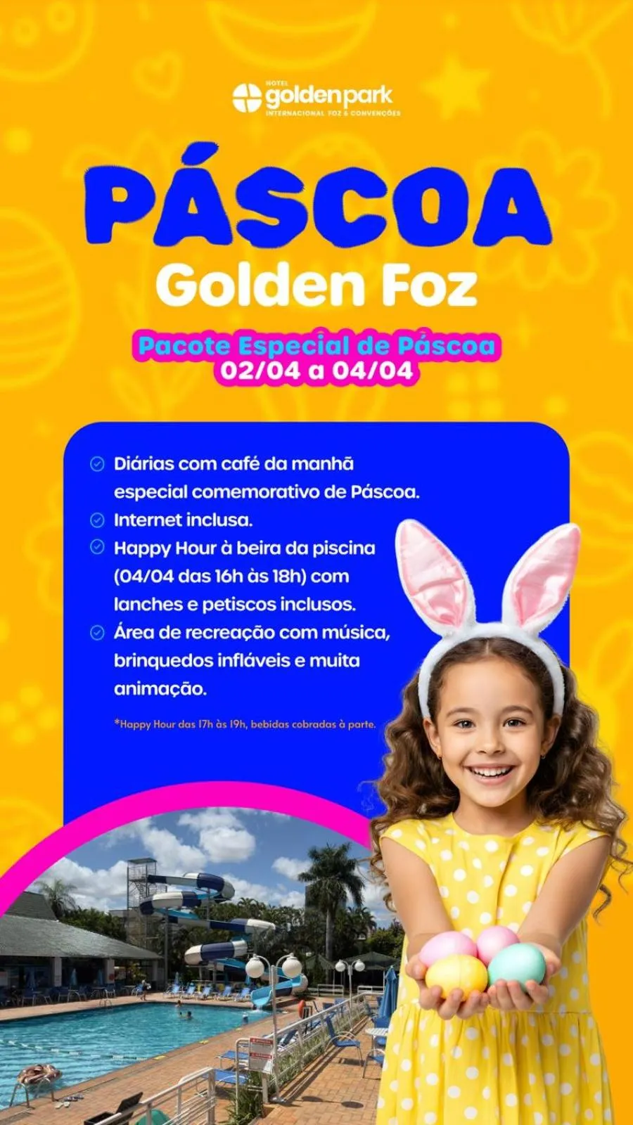 Property building in Hotel Golden Park Internacional Foz & Convenções By Nacional Inn