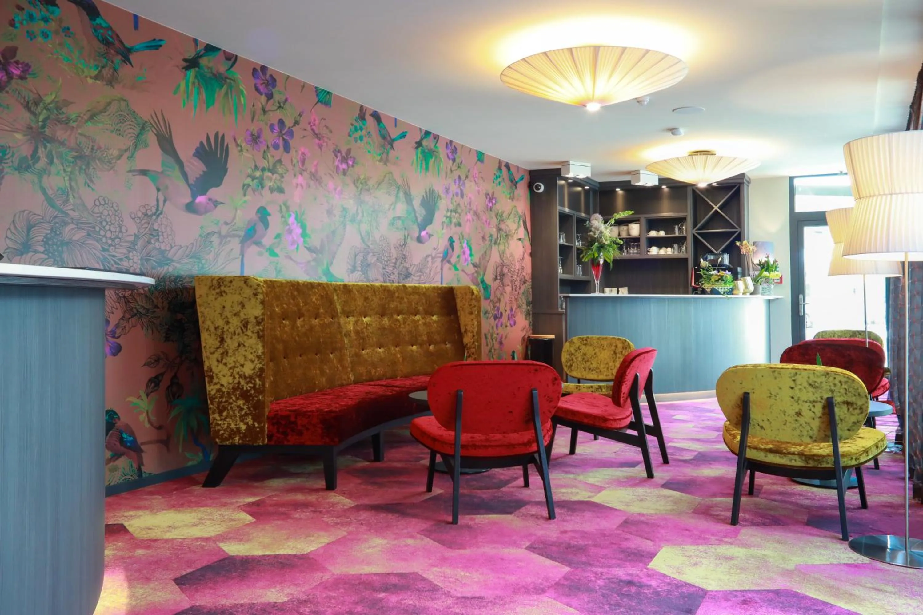 Seating area in SPREE. Hotel am Hafen