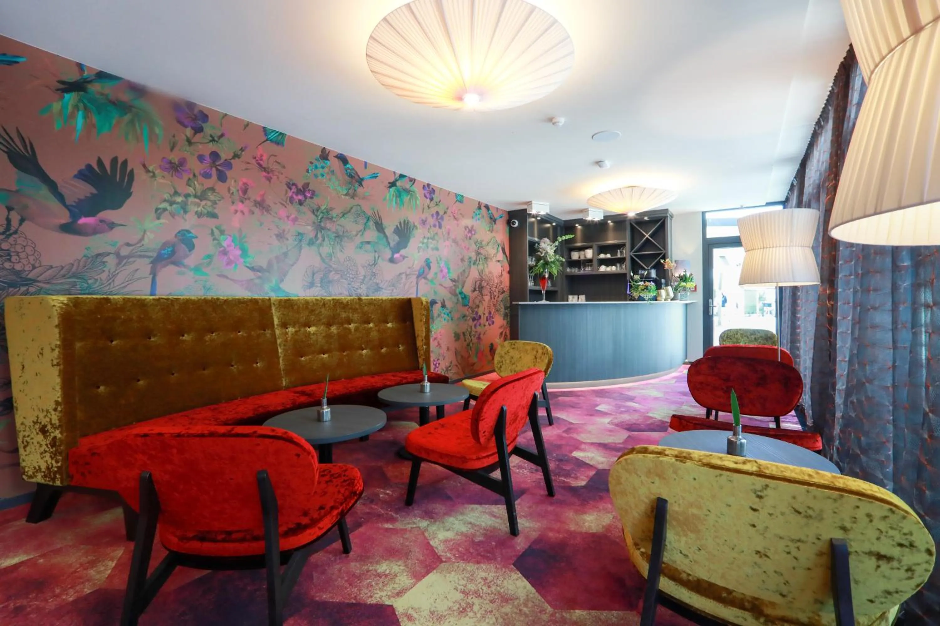 Seating area in SPREE. Hotel am Hafen