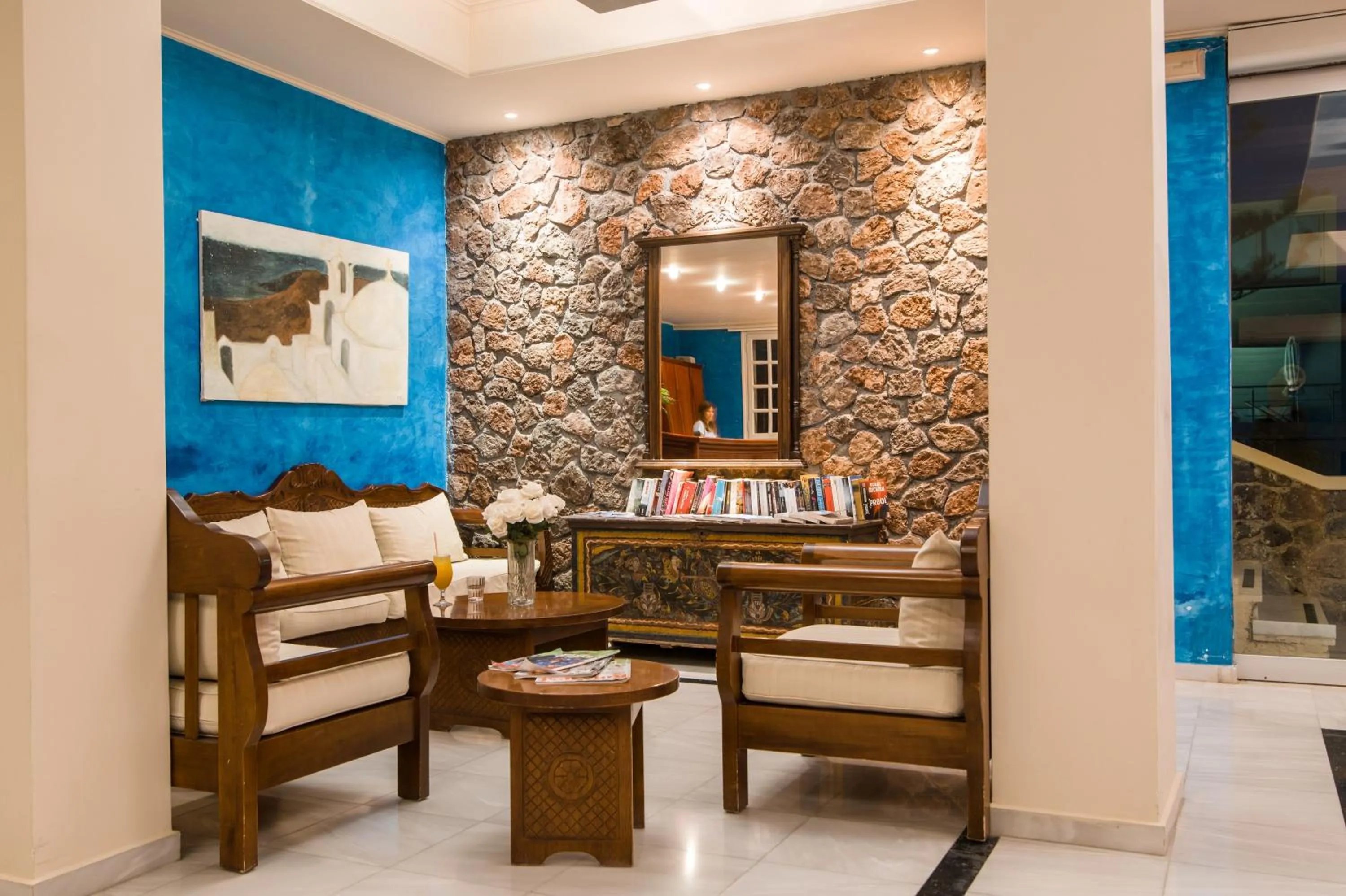 Lobby or reception in Antinea Suites Hotel & Spa