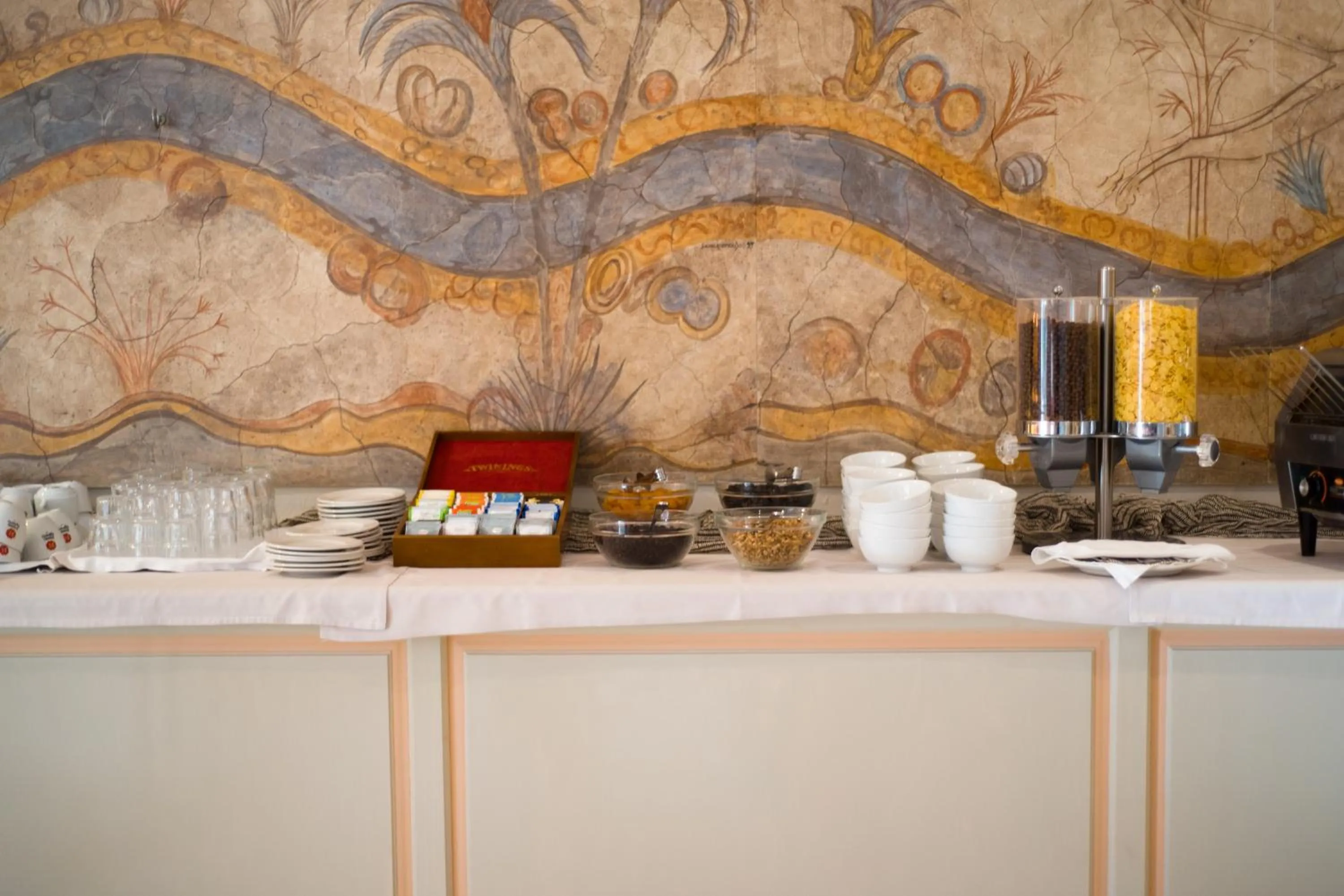 Buffet breakfast in Antinea Suites Hotel & Spa