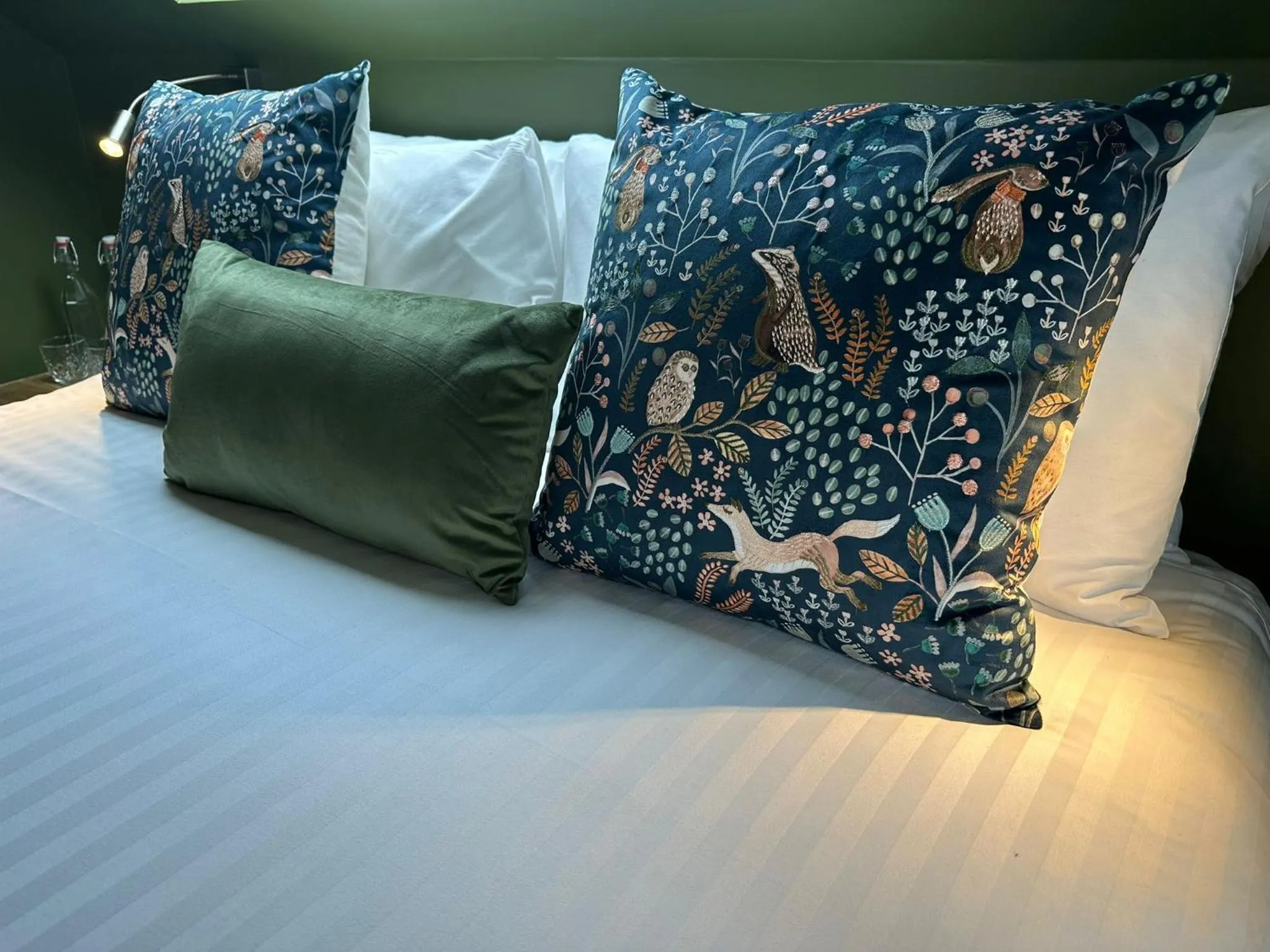 Bed in Rooms Above Sugar Boat