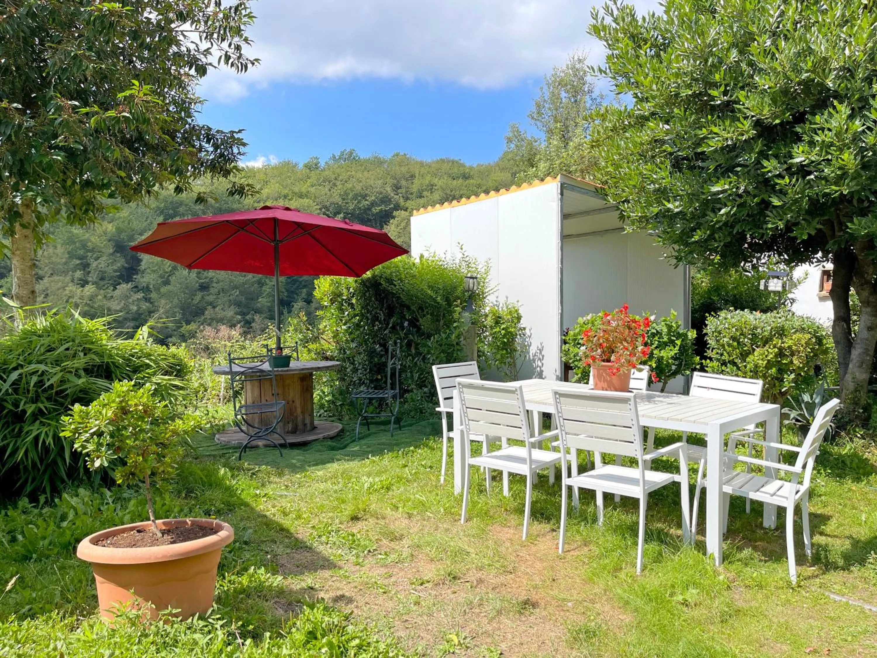 Garden in Hotel Peruskenea