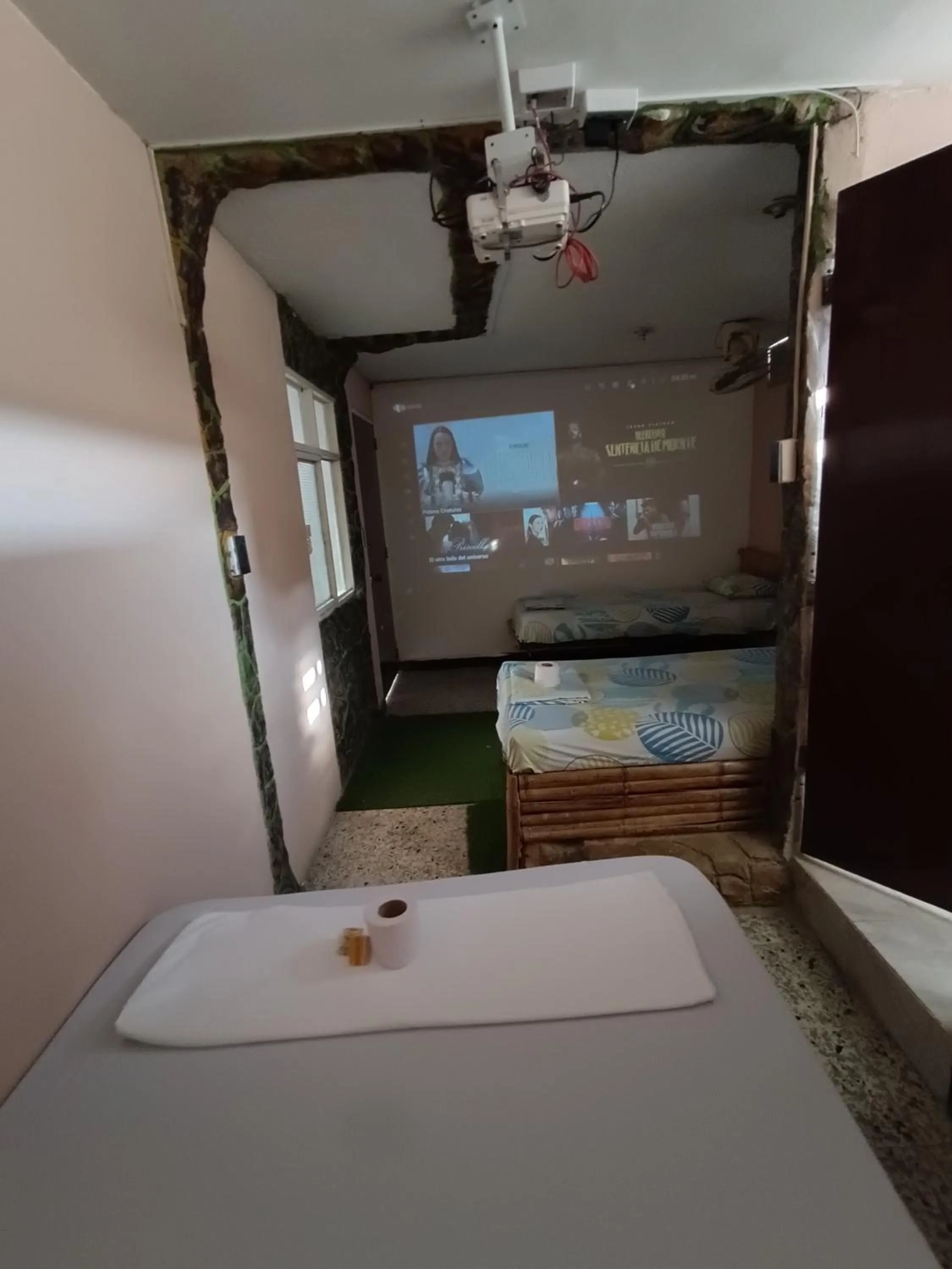 Bed in Hotel Grand ilama