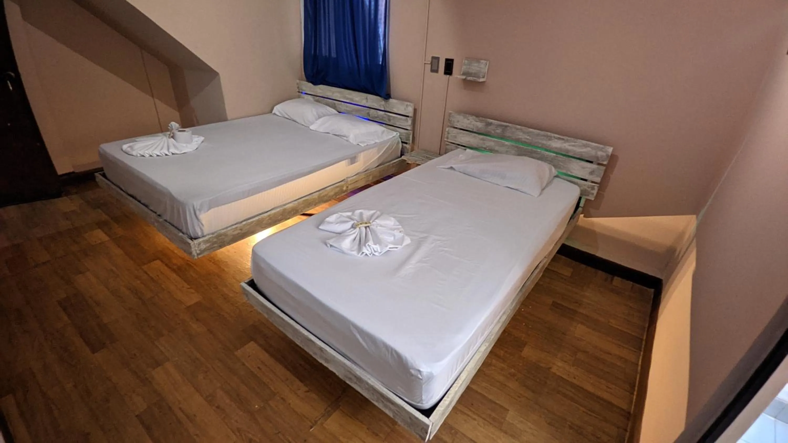 Bed in Hotel Grand ilama