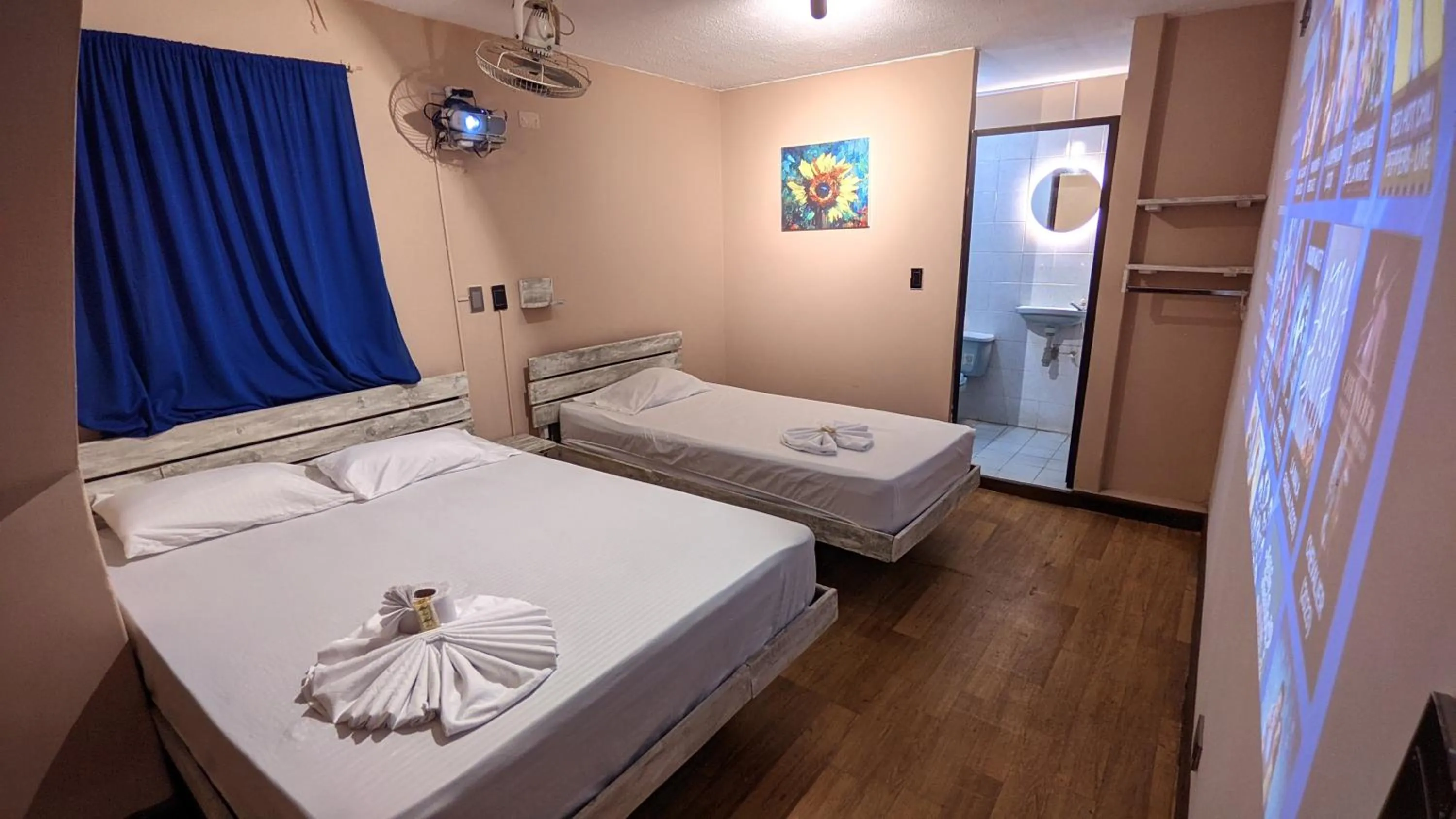 Bed in Hotel Grand ilama