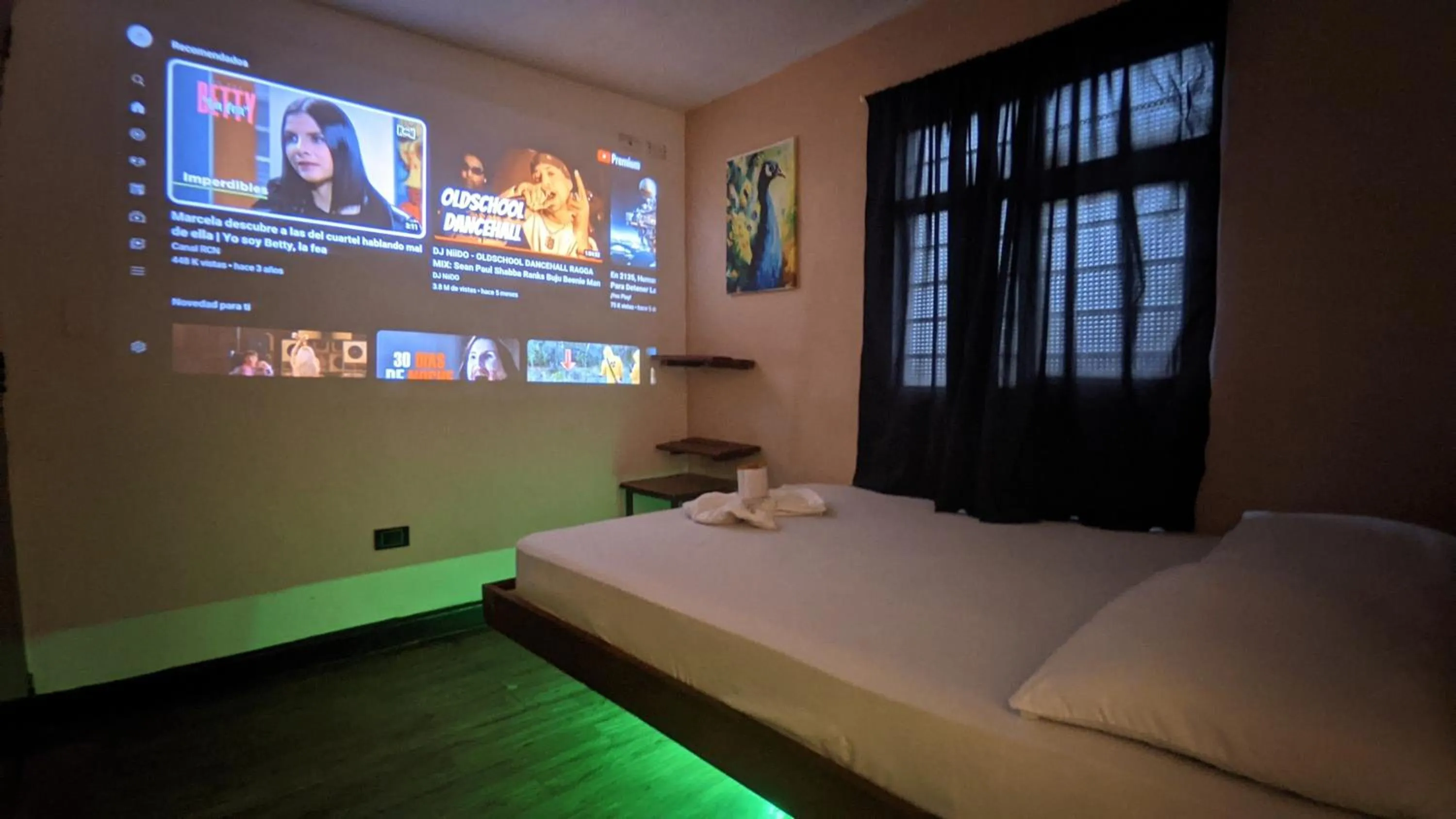 Bed in Hotel Grand ilama