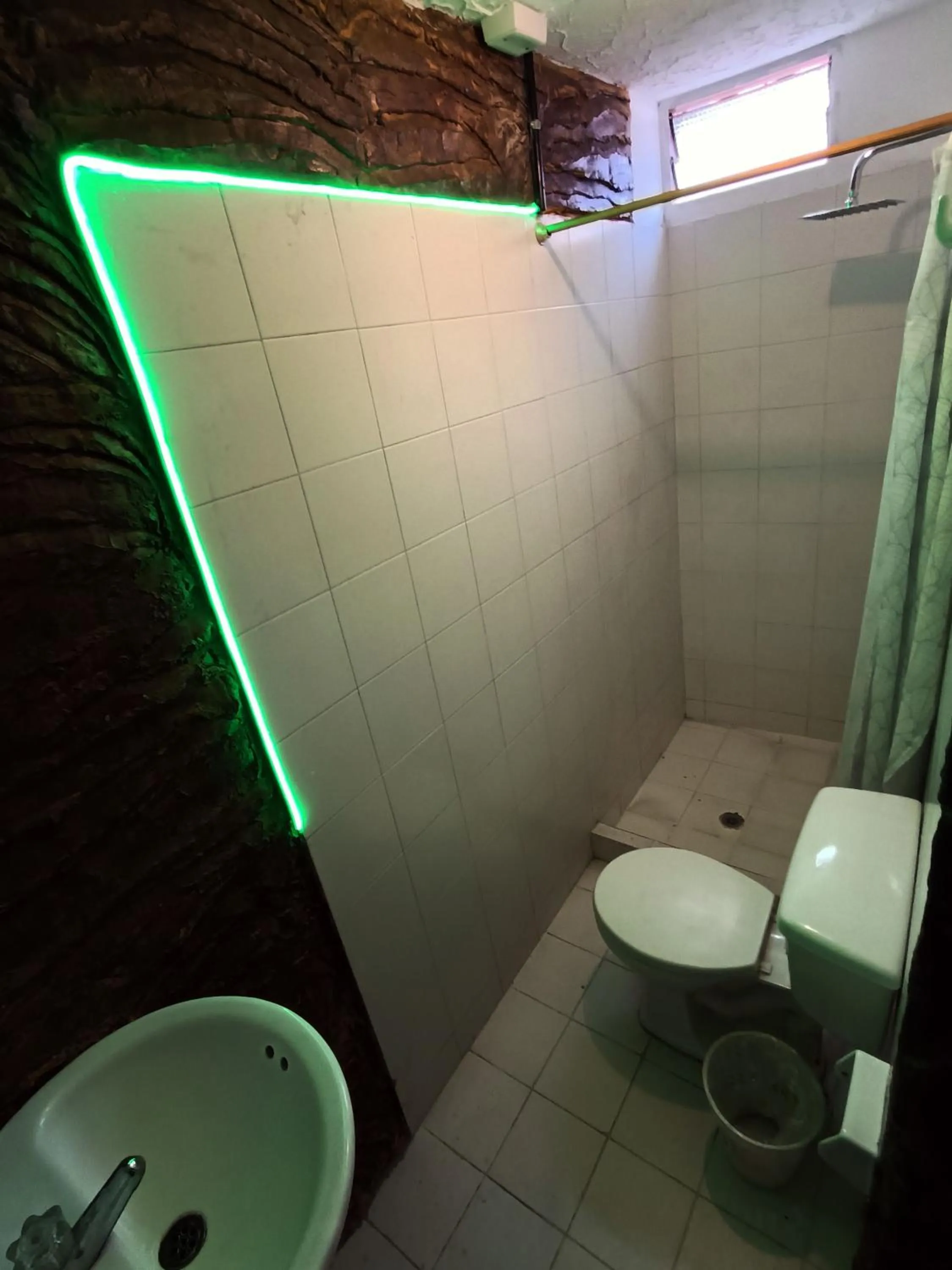 Shower in Hotel Grand ilama